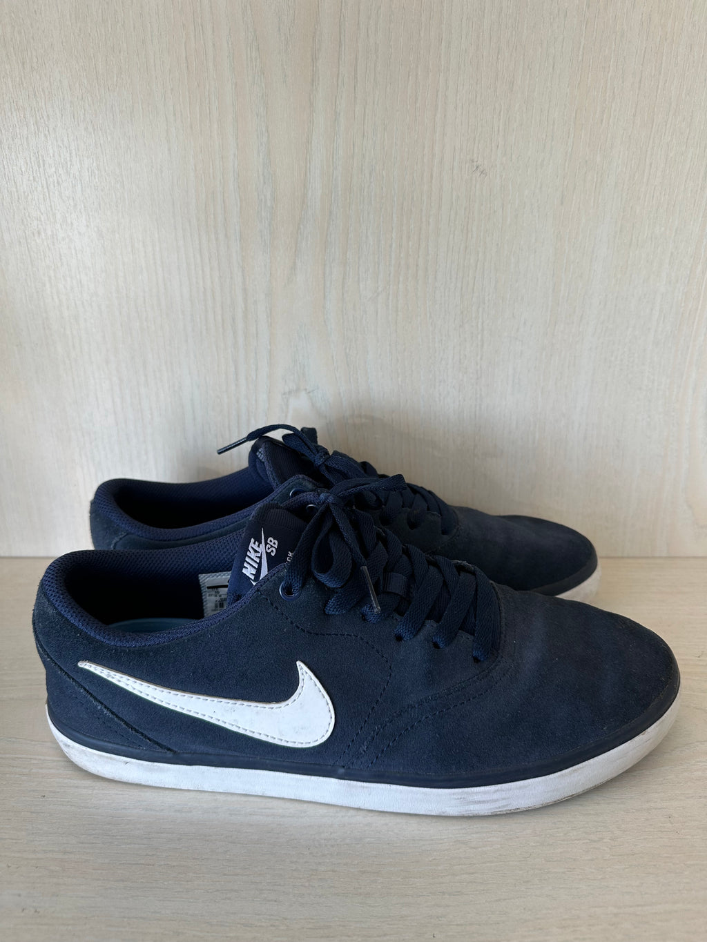 Nike SB Check Solarsoft – Midnight Navy – Gr. 44 EU/10 US – Guter Zustand