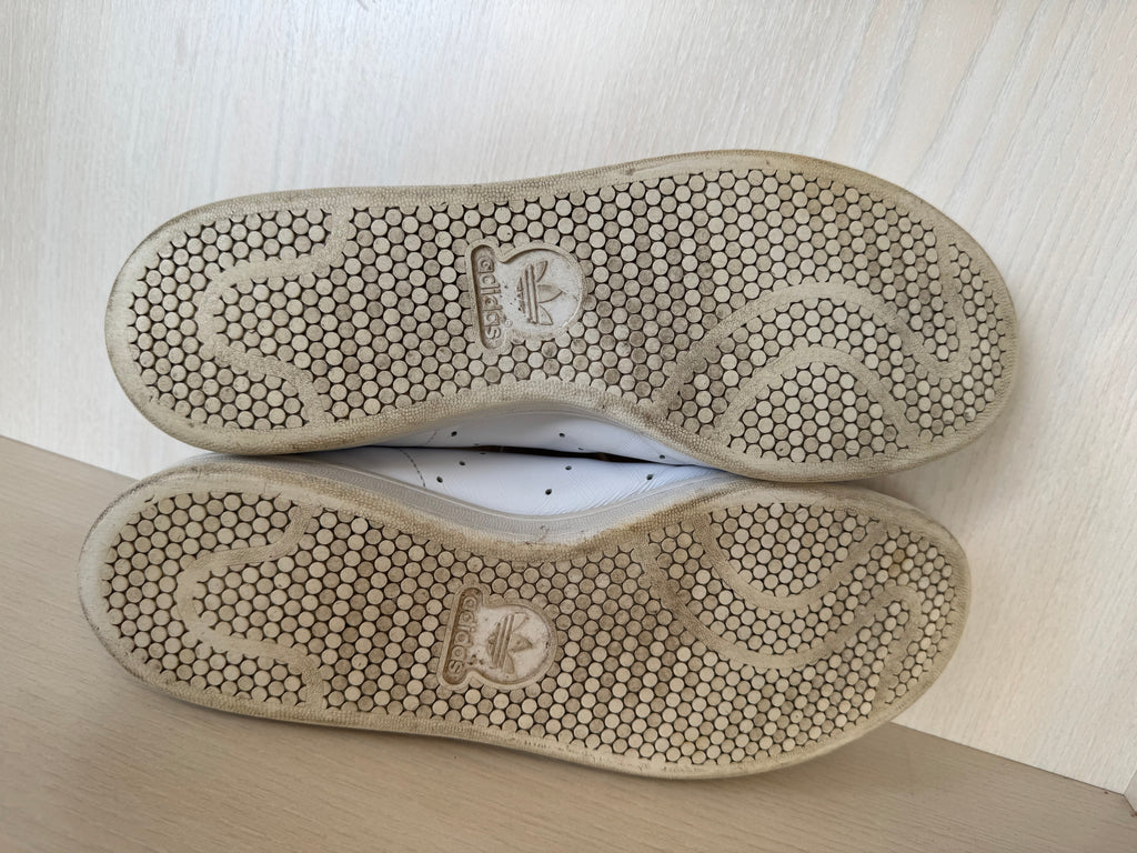 Adidas Stan Smith Weiß/Blau – US 11 EU 45 – Leder Sneaker – Gebraucht