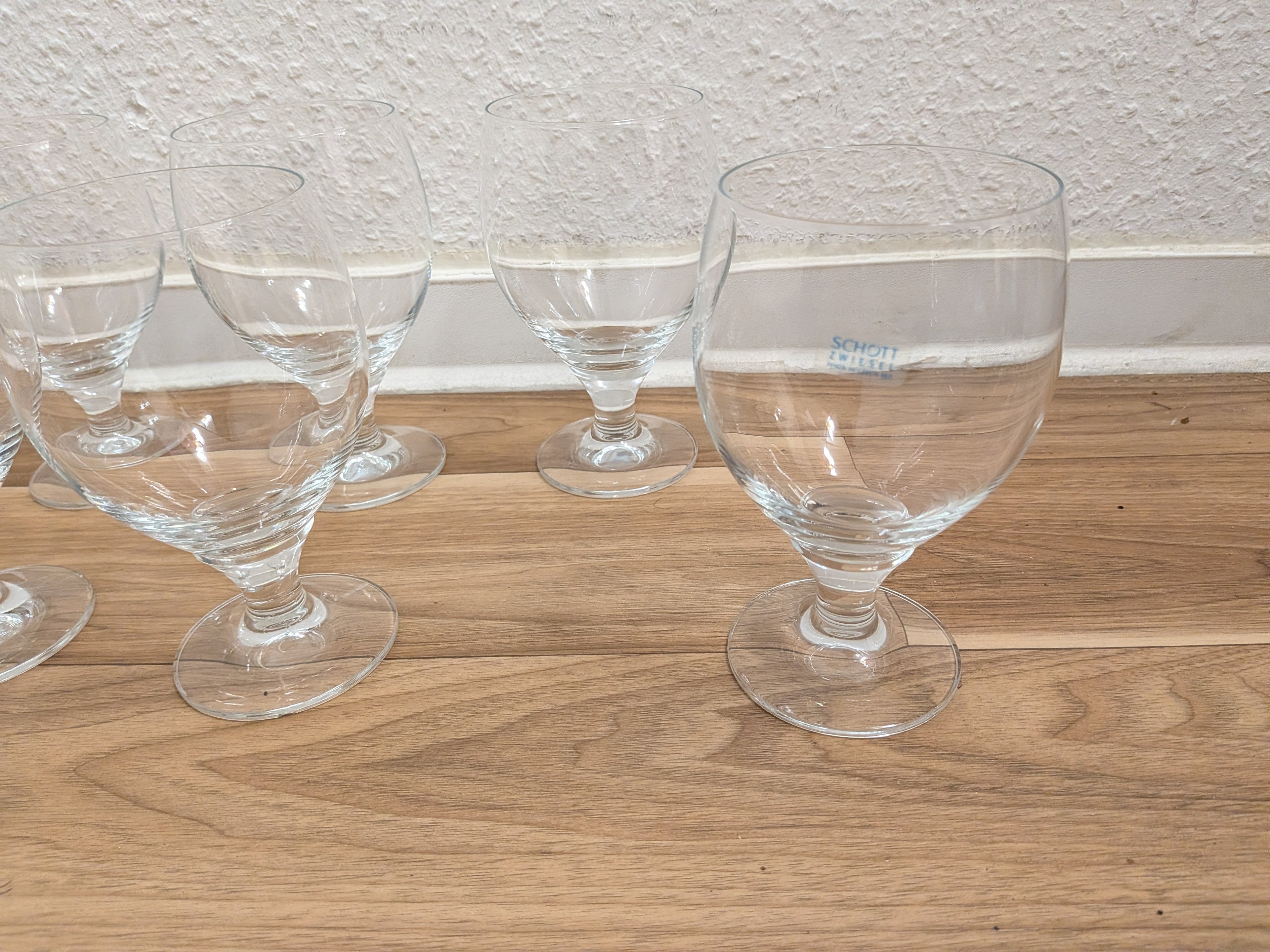 6 Libbey Embassy Royale Kelche 16,25 oz Klar – Sehr guter Zustand