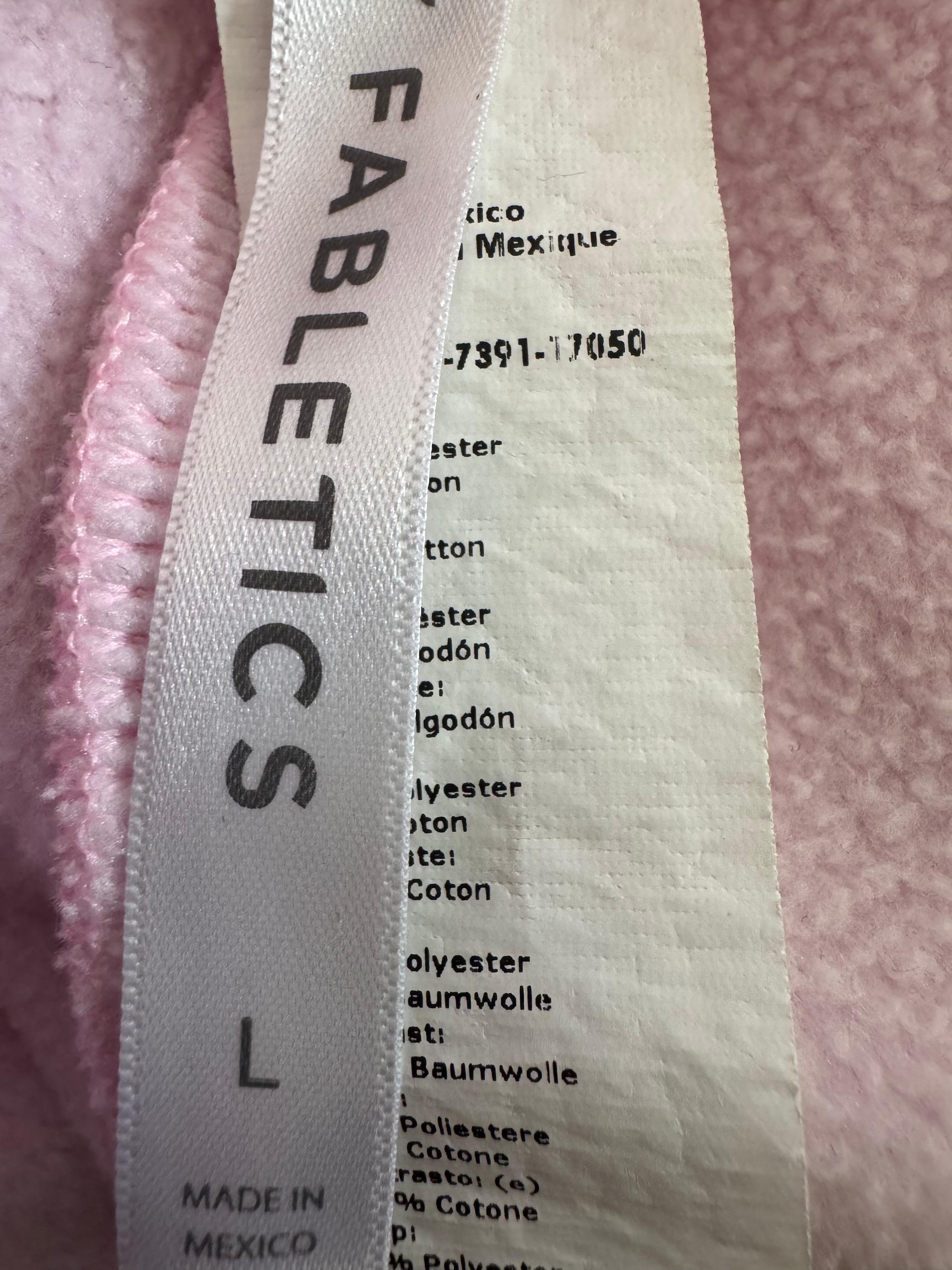 Fabletics Jogger Sweatpants – Light Pink, Size M, Normal Use