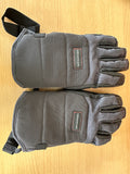 Dreamscape snowboard gloves 10.5 L grey, leather palm, waterproof, like new