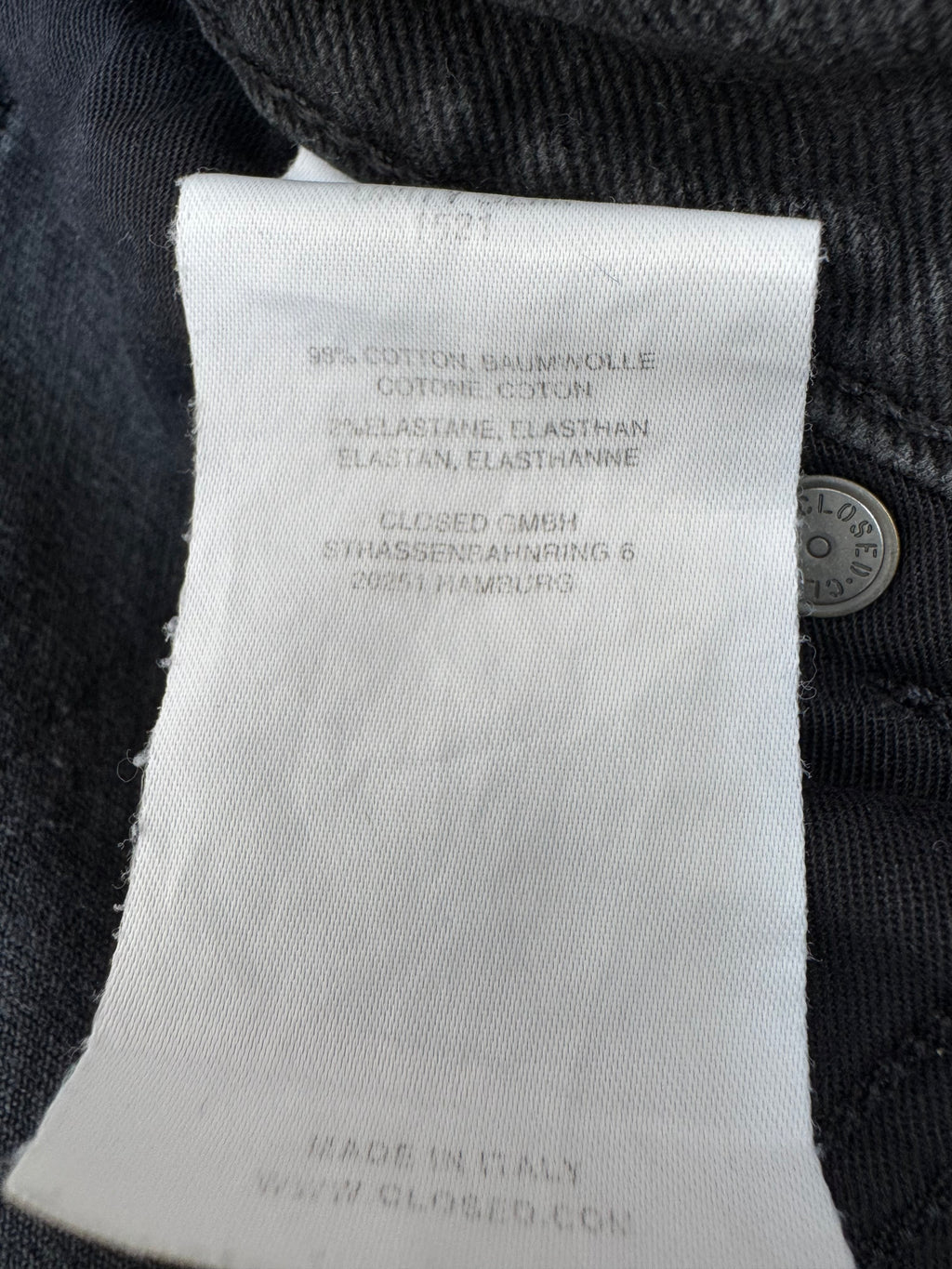 CLOSED Jeans W28 Dunkelgrau – guter Zustand