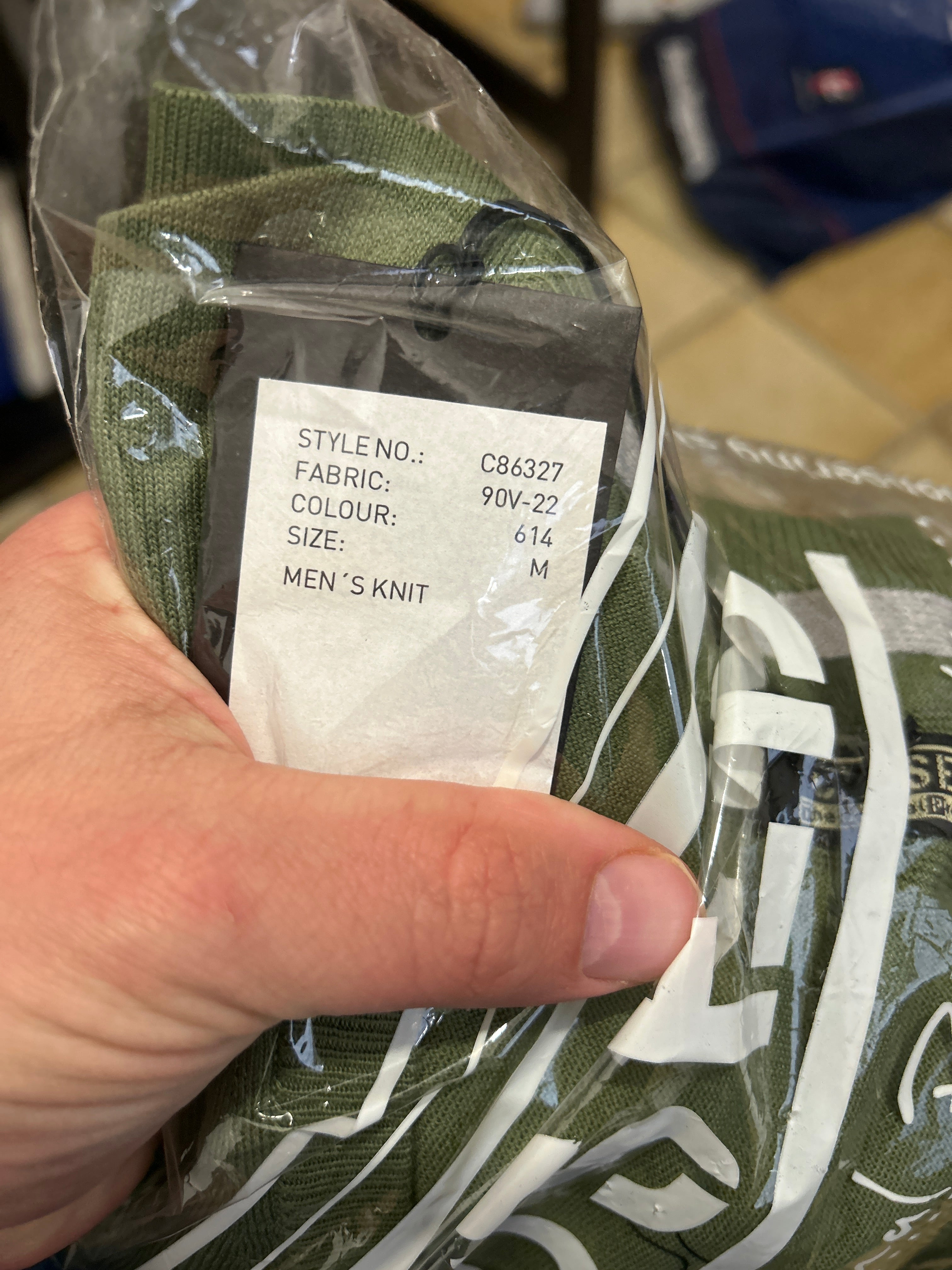 NEU & OVP! CLOSED Herren Strickpullover | Größe M | Salbeigrün | C86327