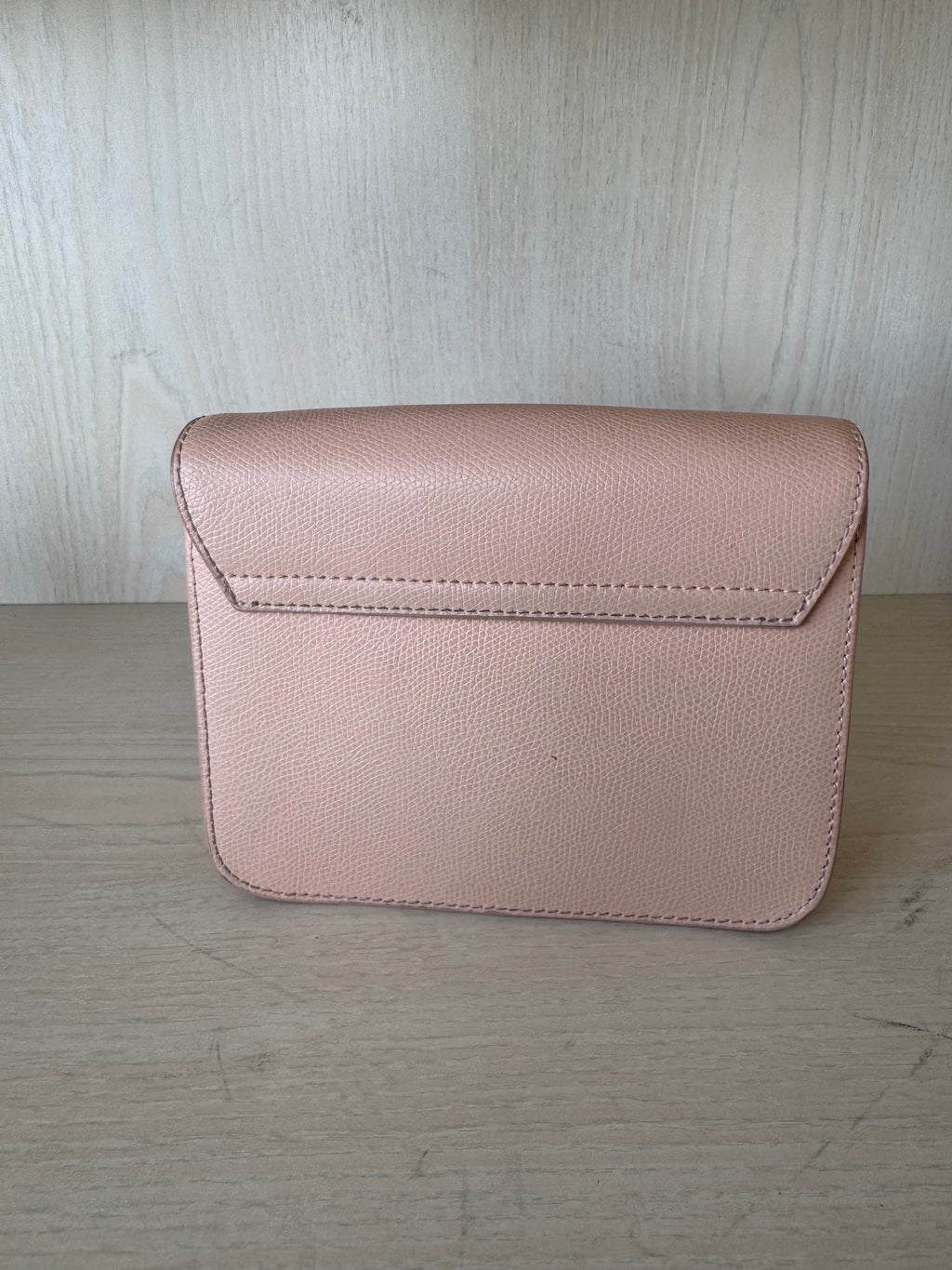 Furla Metropolis Mini Crossbody Bag – Leather, Blush Pink, Good Condition