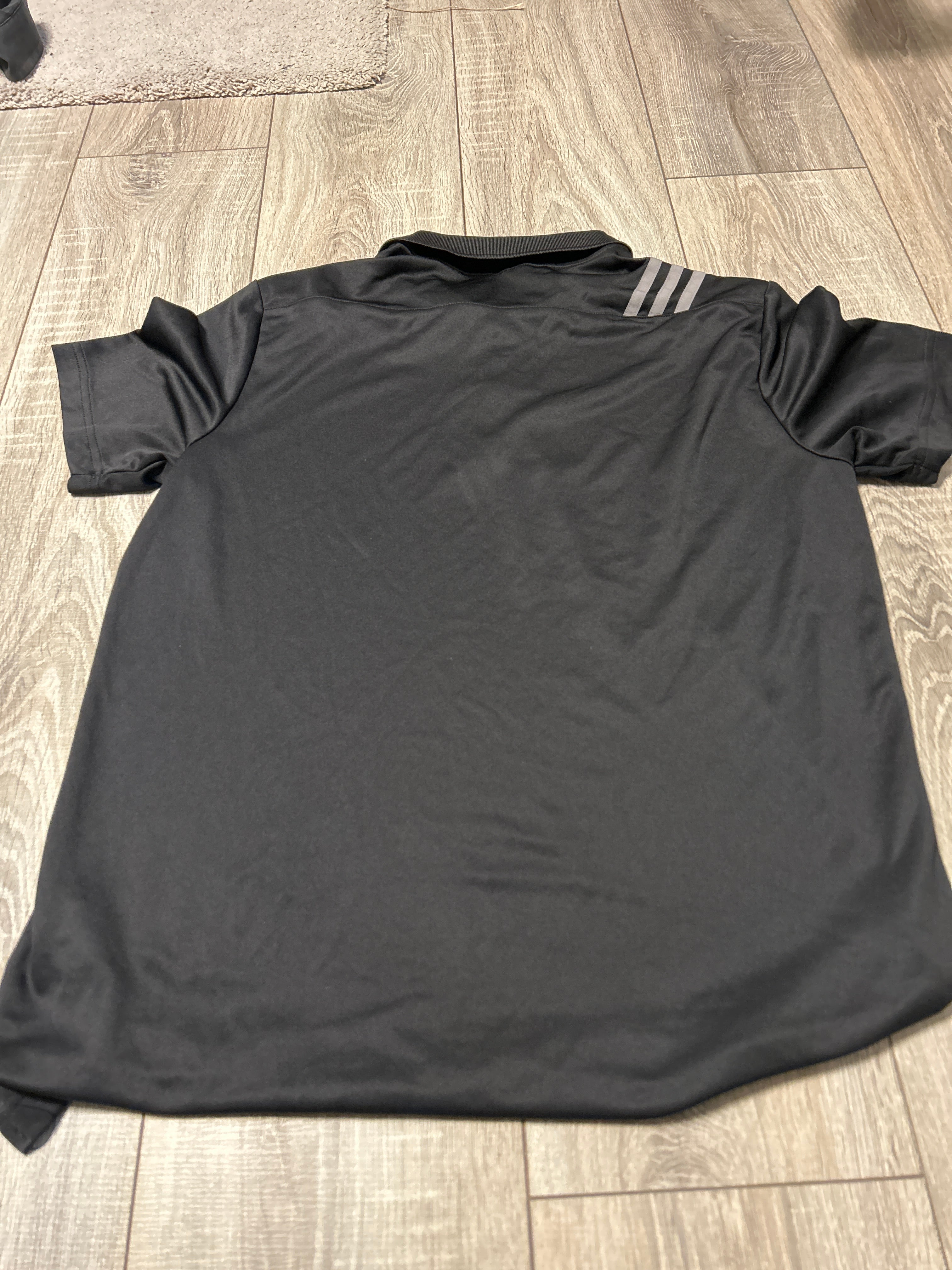 Adidas 3-Stripes Primegreen Polo Herren M Schwarz Sehr Gut