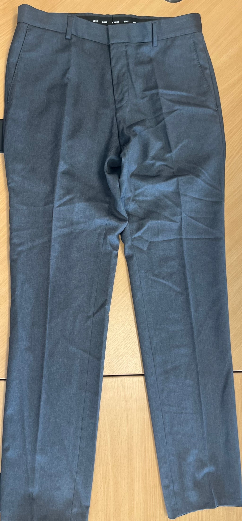Hugo Boss Herren Anzug 3-teilig Grau, Sakko, Weste & Hose, Gr. 42R, Top Zustand