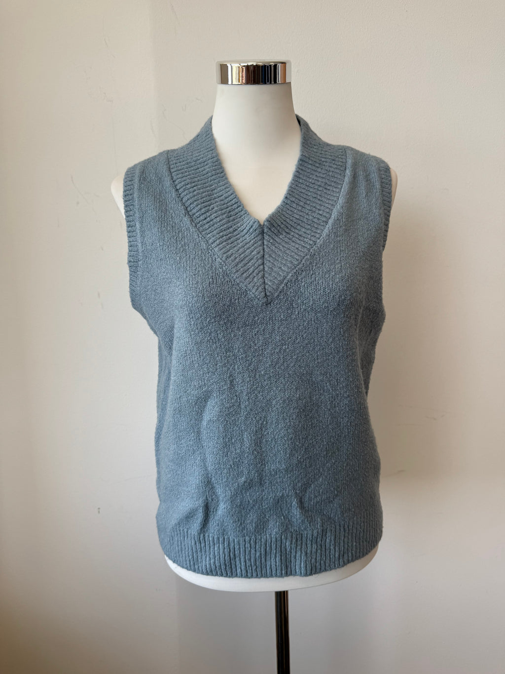 Liberté Essentiel Strickweste – Hellblau, Größe S, Wie Neu