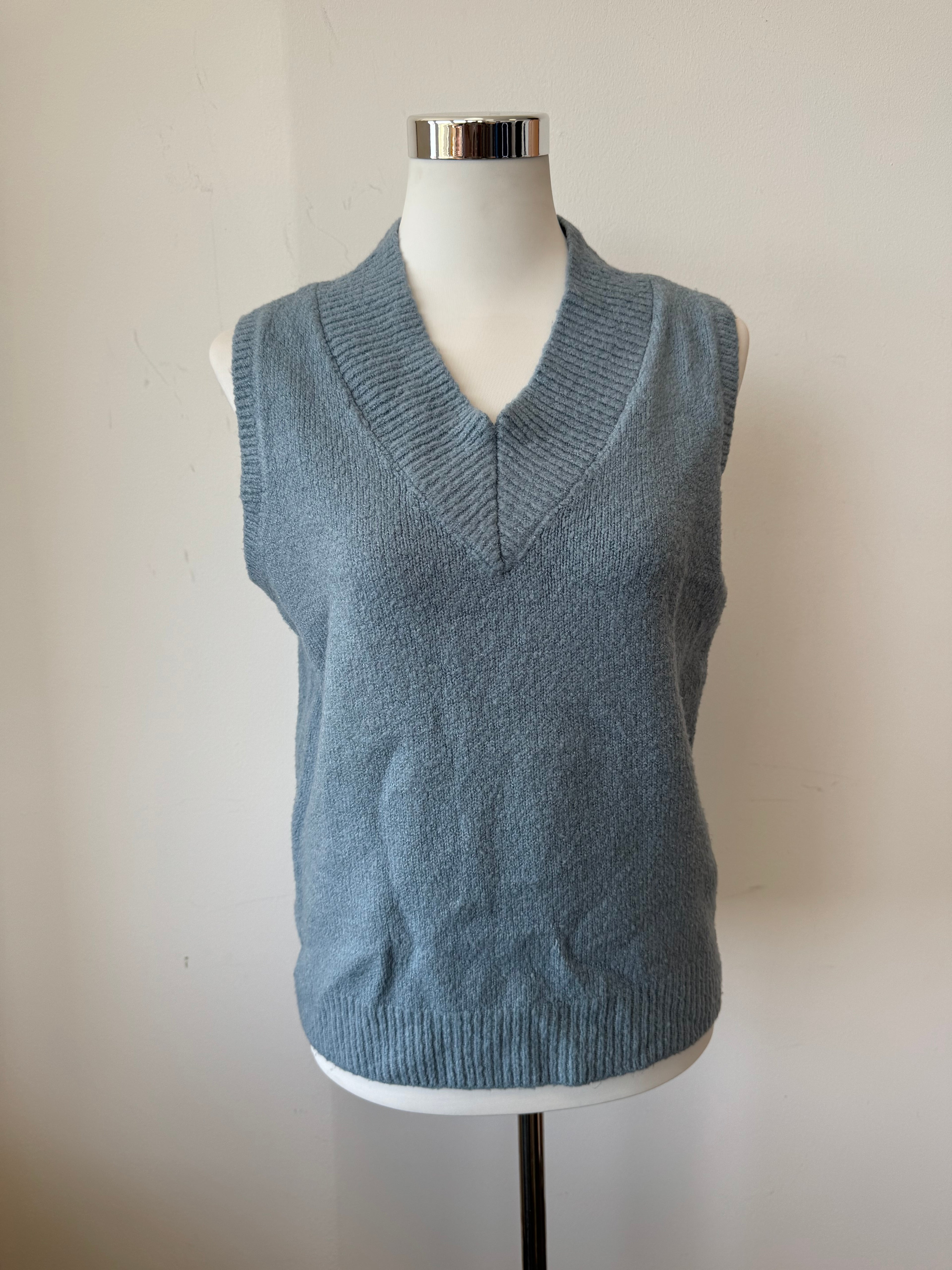 Liberté Essentiel Strickweste – Hellblau, Größe S, Wie Neu