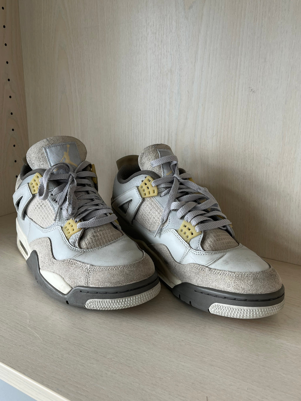 Air Jordan 4 Retro SE Craft Photon Dust Herren EU46 Sneaker gebraucht