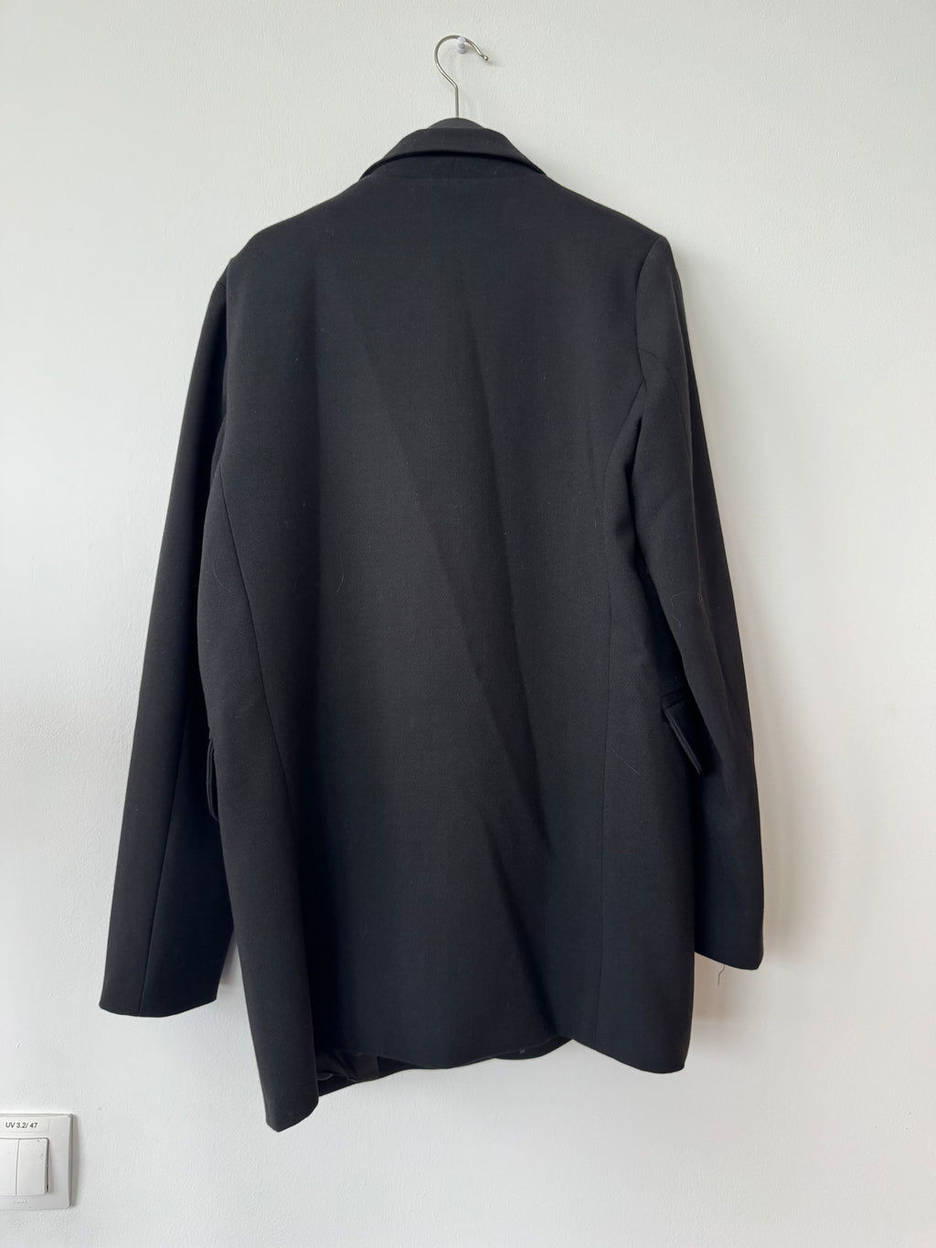Cloche Blazer and Trouser Set Black Wool Size Not Specified Very Good Condition