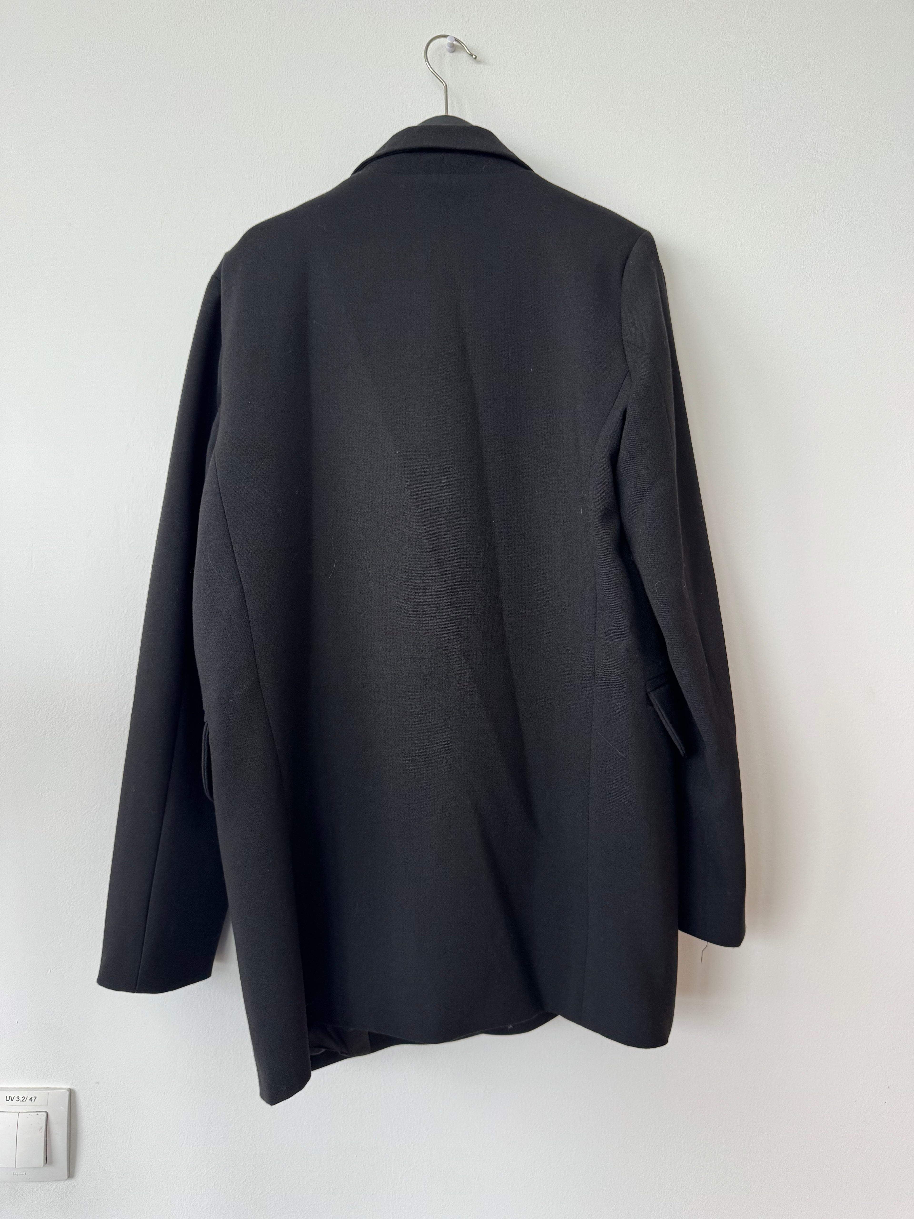 Cloche Blazer and Trouser Set Black Wool Size Not Specified Very Good Condition
