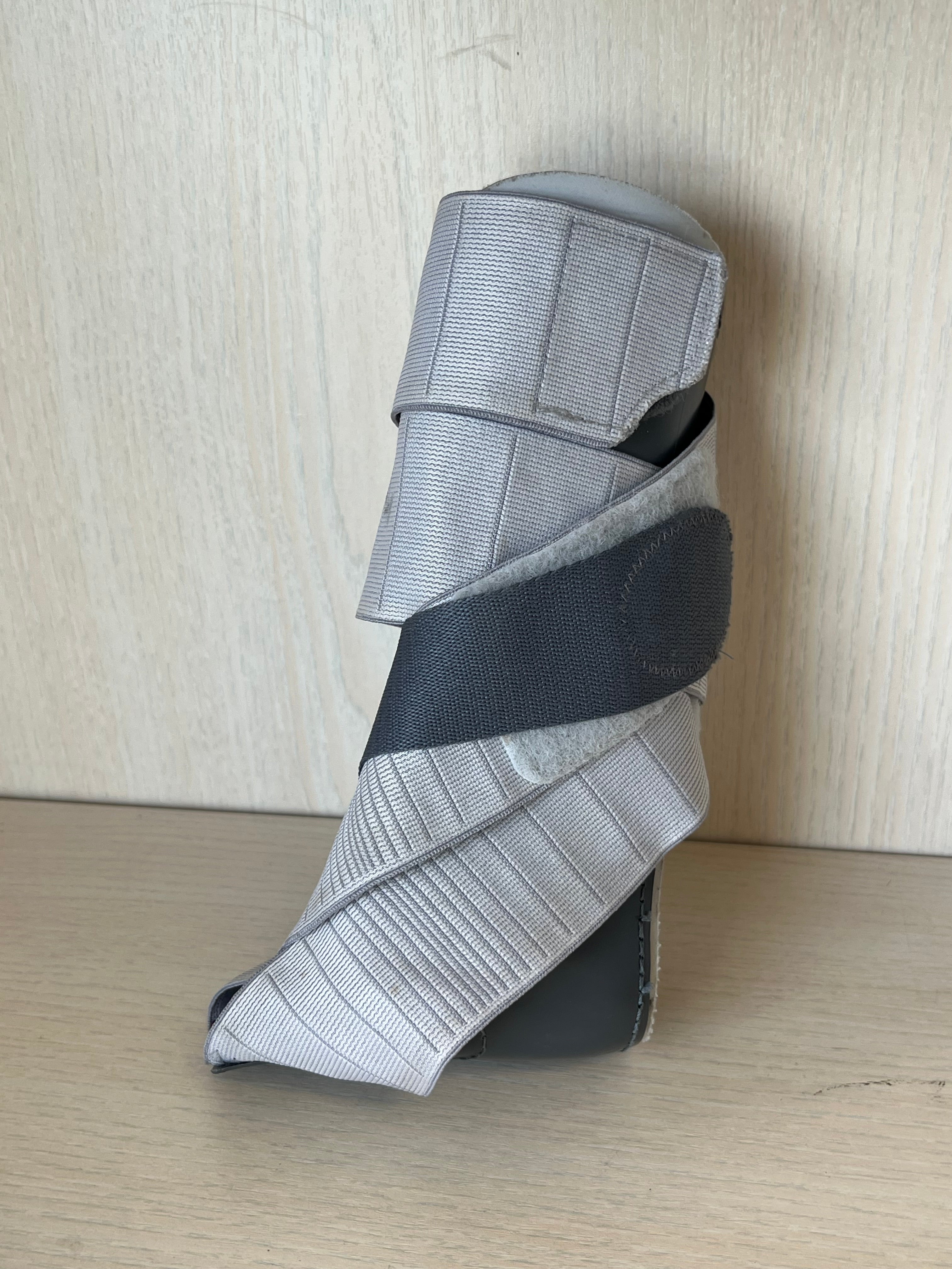 Push Med Aequi Flex Sprunggelenkbandage One Size Grau/Weiß – guter Zustand