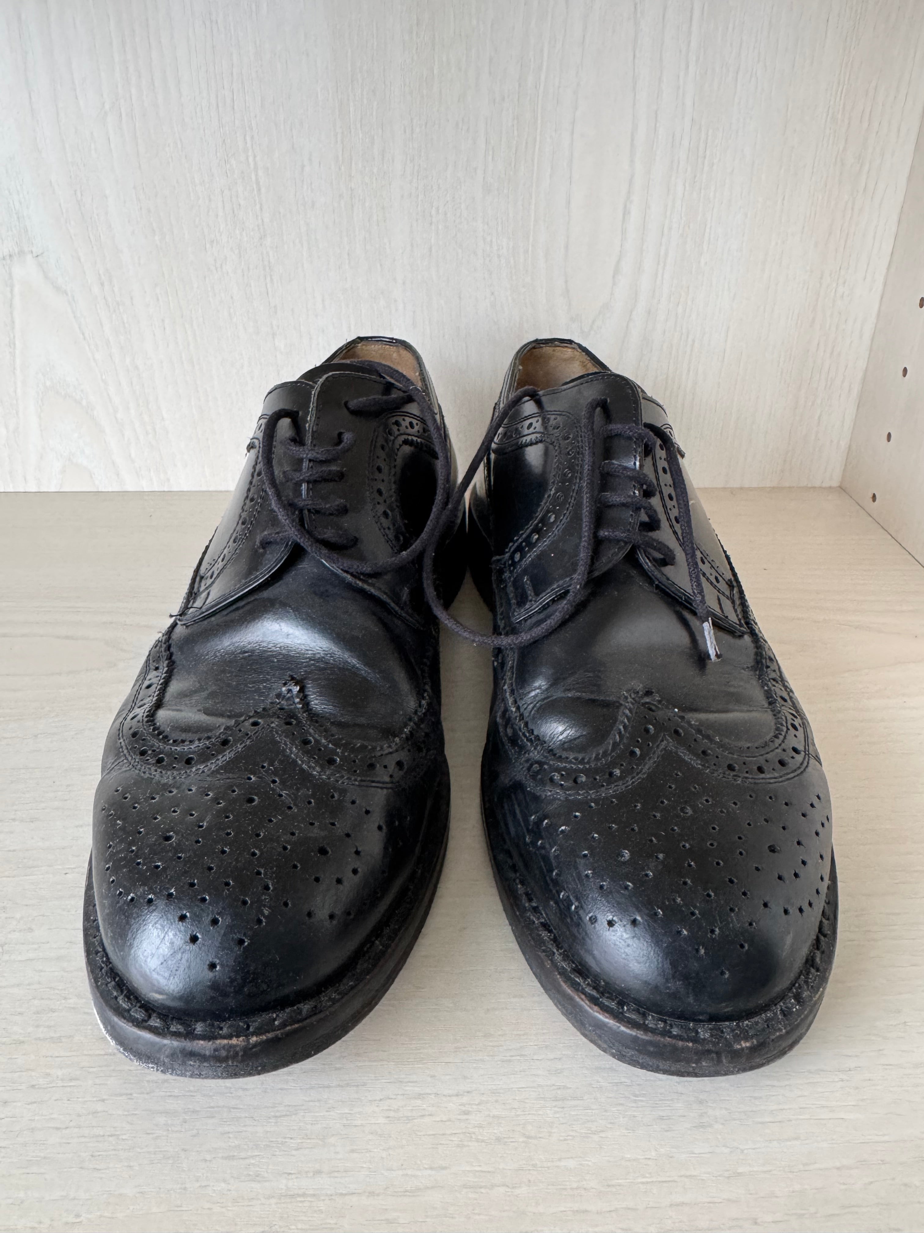 Melvin & Hamilton Brogue Oxfords – Black, Size 41, Normal Use