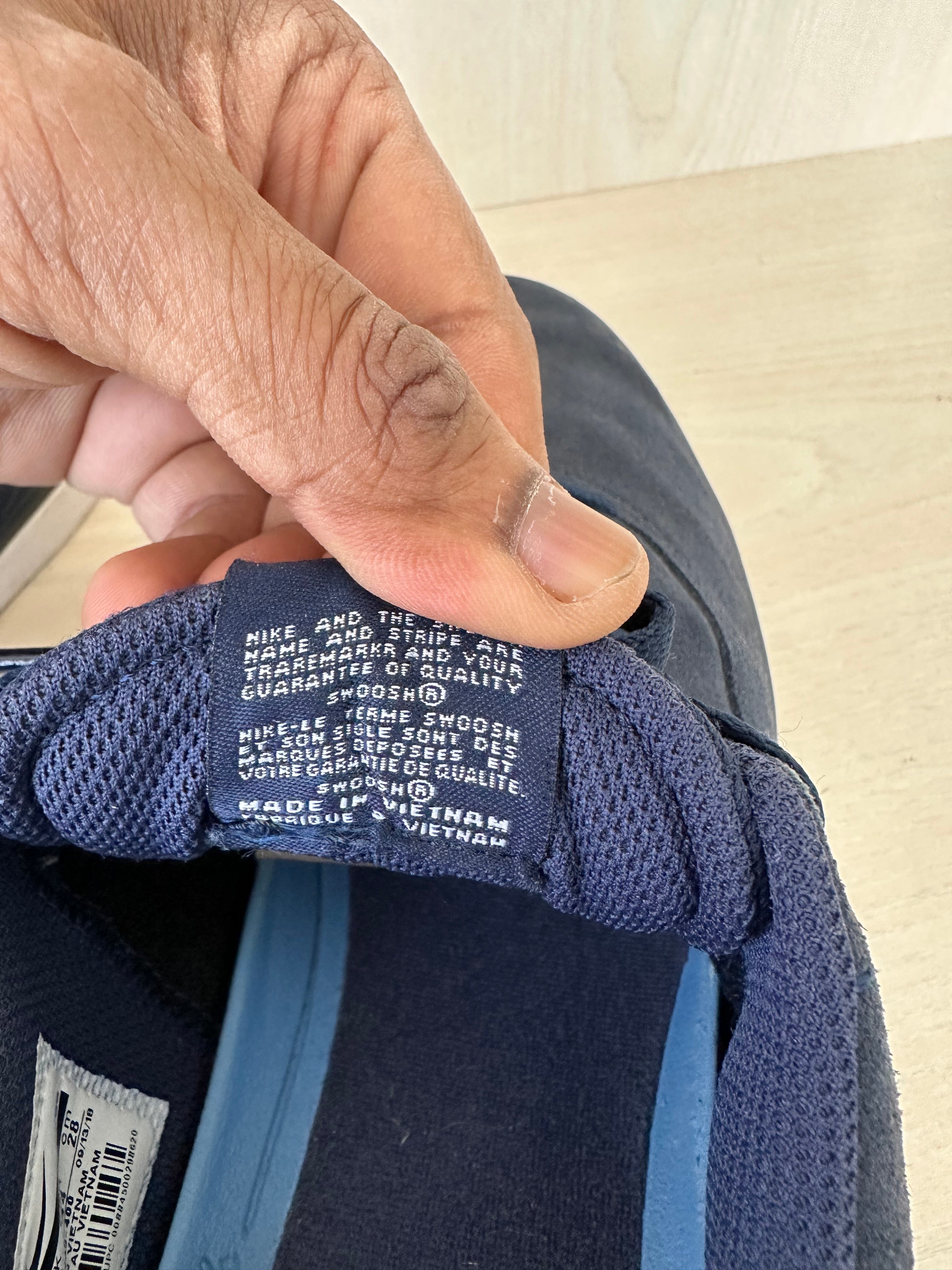 Nike SB Check Solarsoft – Midnight Navy – Gr. 44 EU/10 US – Guter Zustand