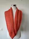 Sol Alpaca COLL004 Baby Alpaca Collar Snood Burnt Orange Uni-Size Like New