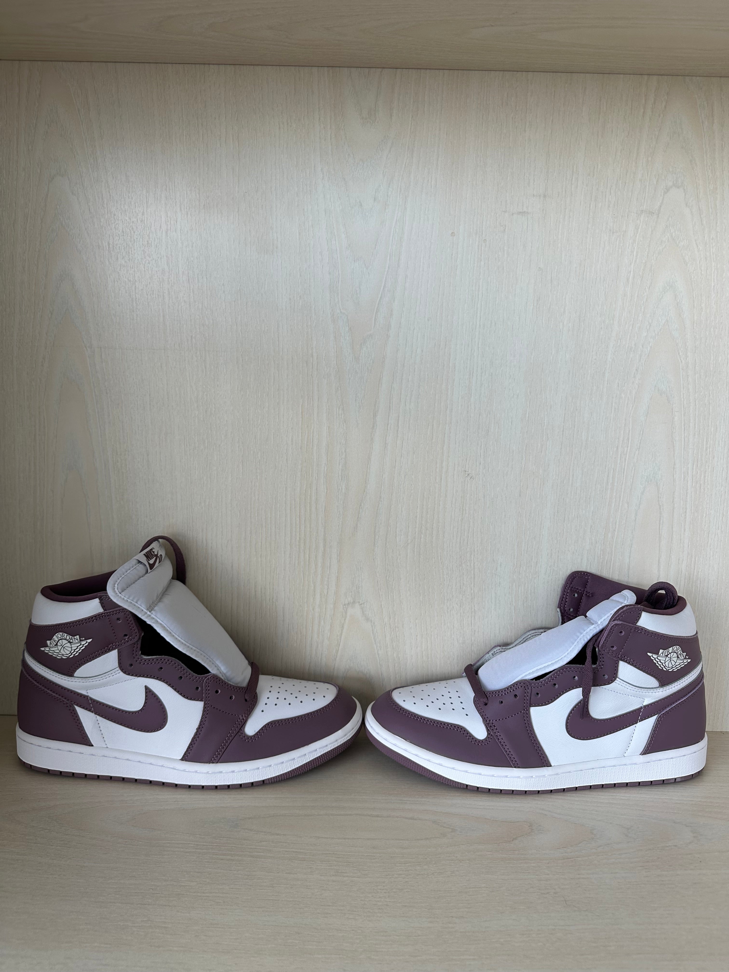 Nike Air Jordan 1 Retro High OG Mauve Weiß EUR 42 Neu