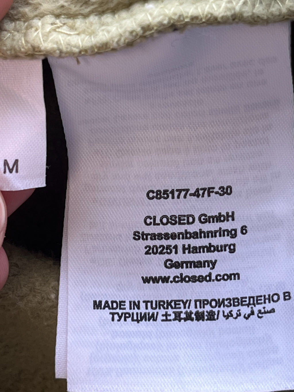 CLOSED 24/7 1978 Unisex Hoodie M Pastellgrün Fleece Sehr Gut