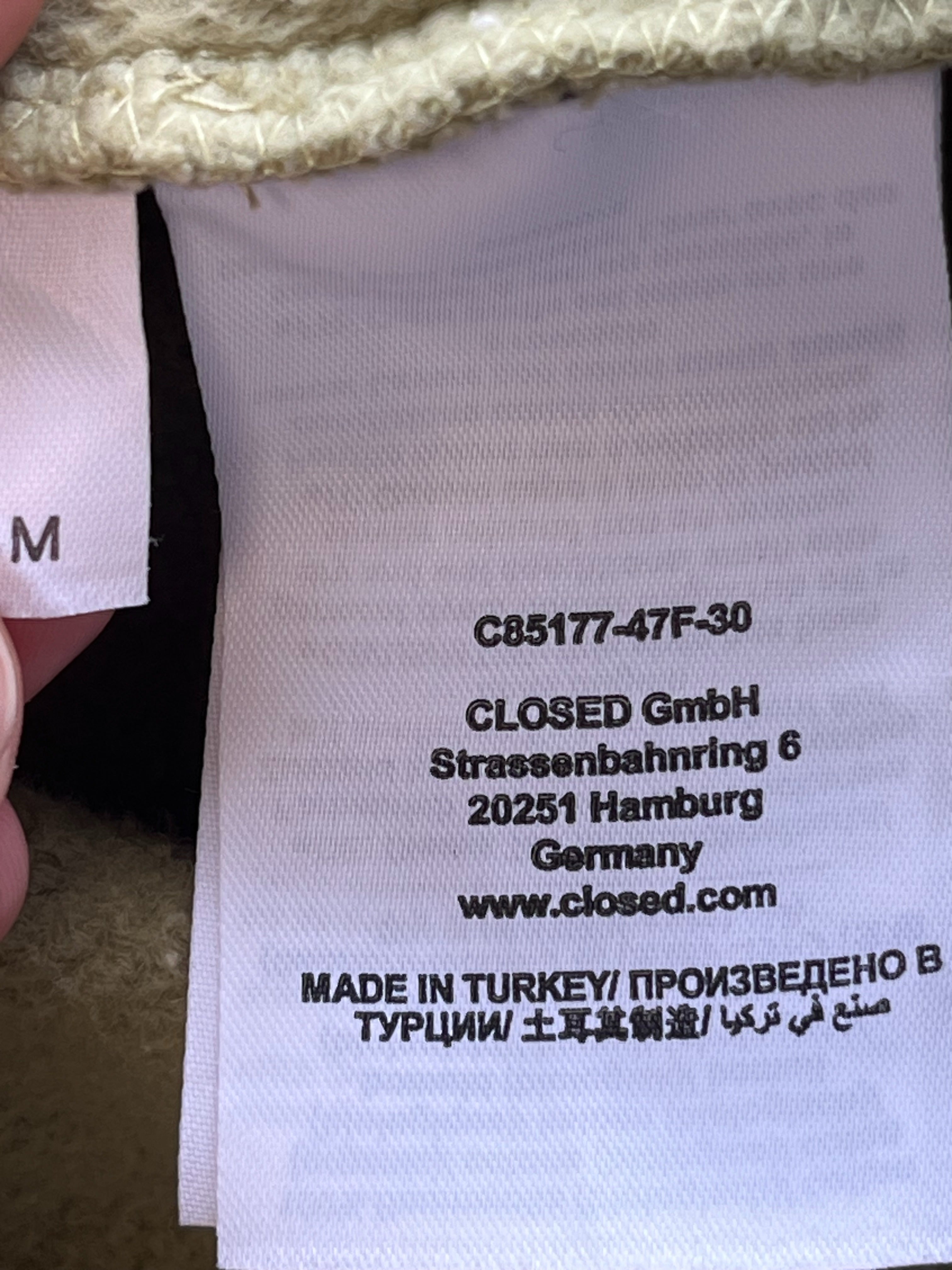CLOSED 24/7 1978 Unisex Hoodie M Pastellgrün Fleece Sehr Gut