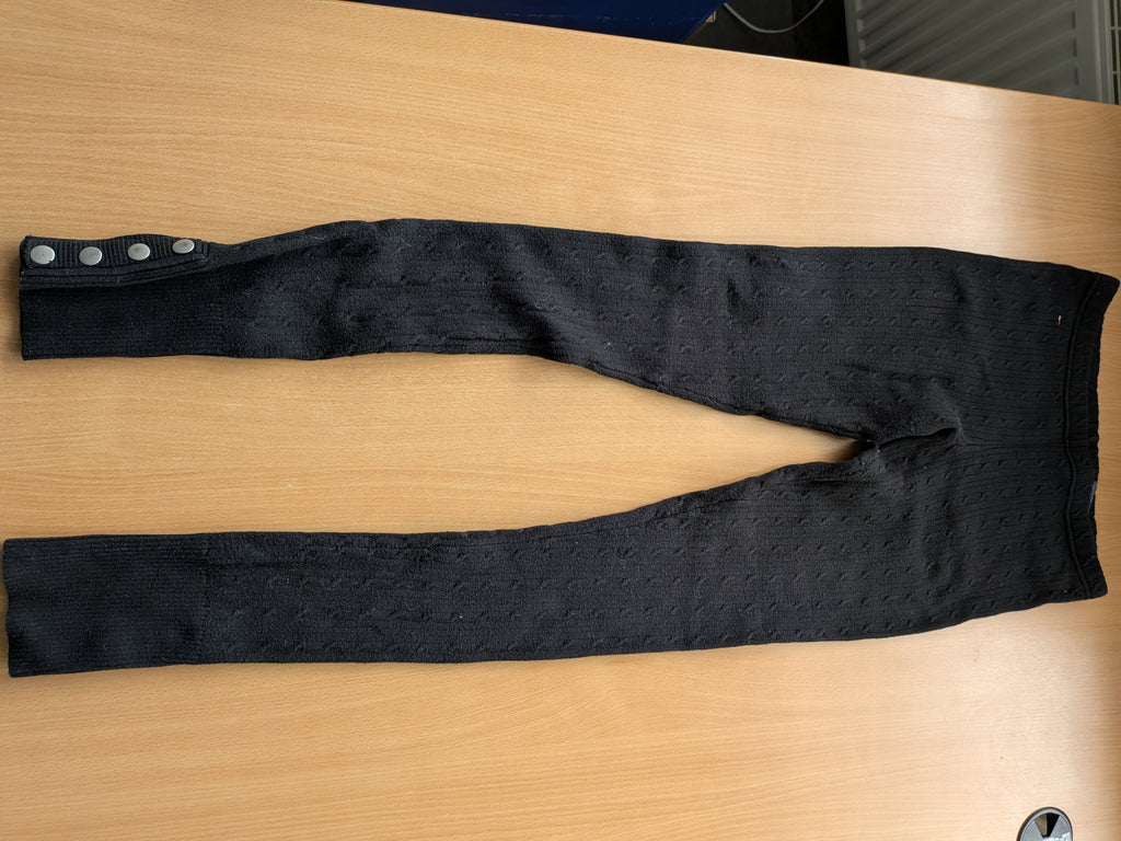 Hilfiger Denim Leggings, Schwarz, Gr. M, Sehr Gut
