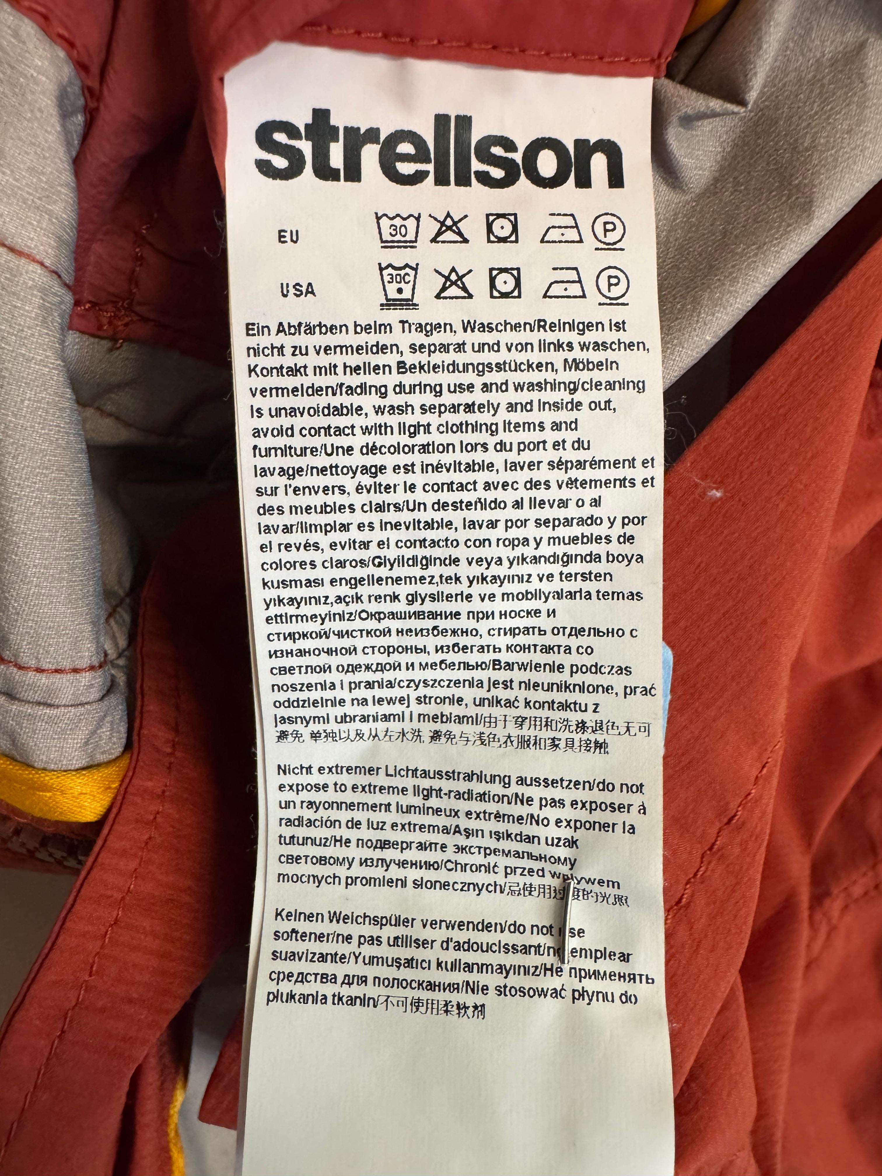 Strellson Men’s Field Jacket – Vibrant Red, Size Not Specified, Good Condition