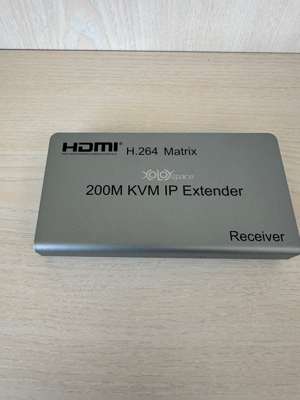 XOLORspace EX200M-K HDMI-over-IP KVM Extender Kit 200m Silber Wie Neu