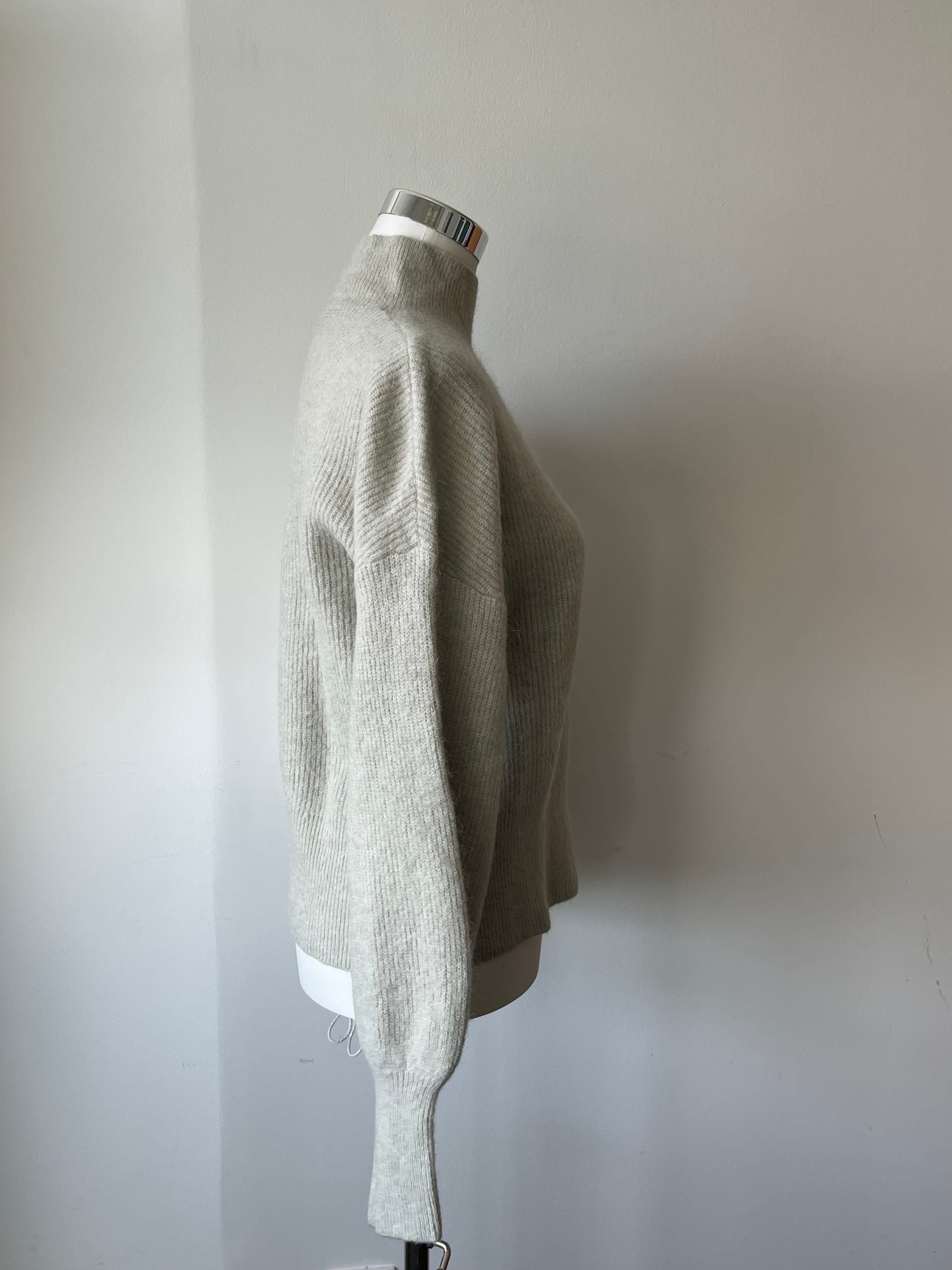 Won Hundred Blakely Alpaca Merino Pullover Hellgrau, Sehr Gut