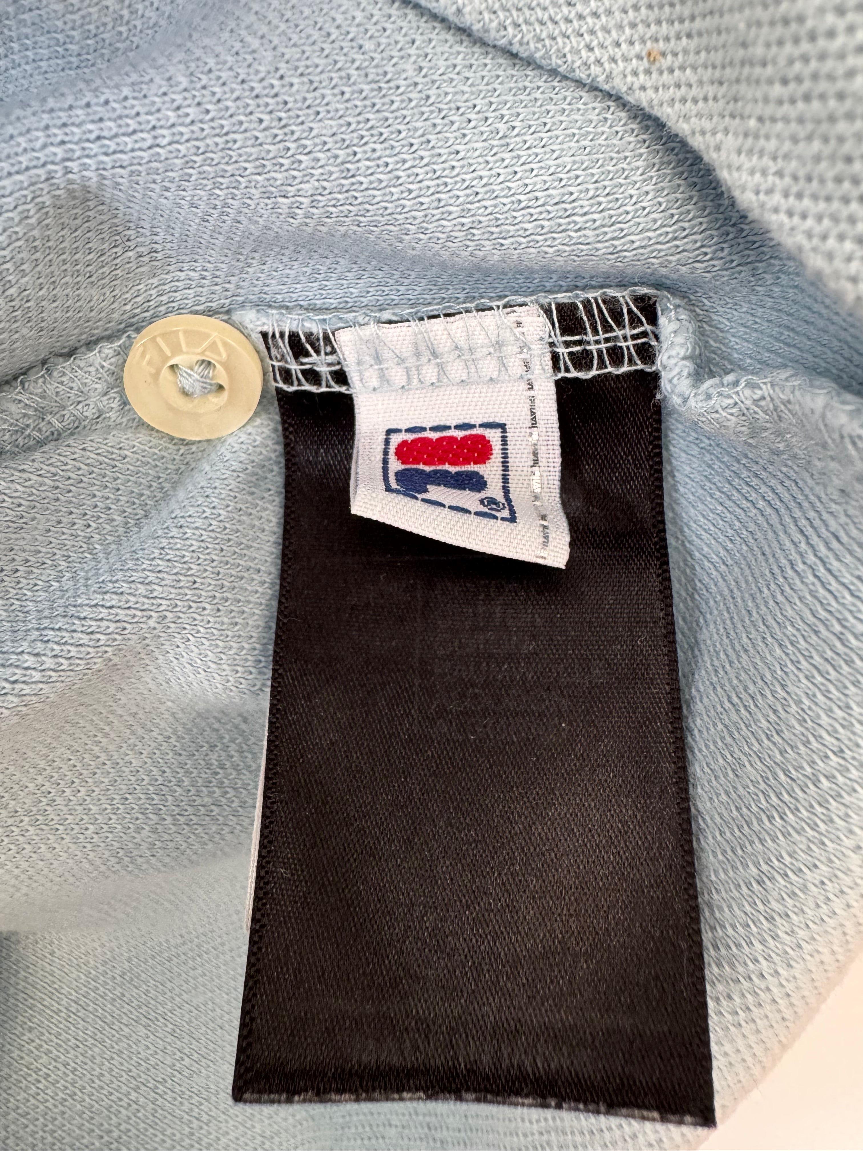 FILA „Dante“ Polo, Hellblau, Größe M, guter Zustand