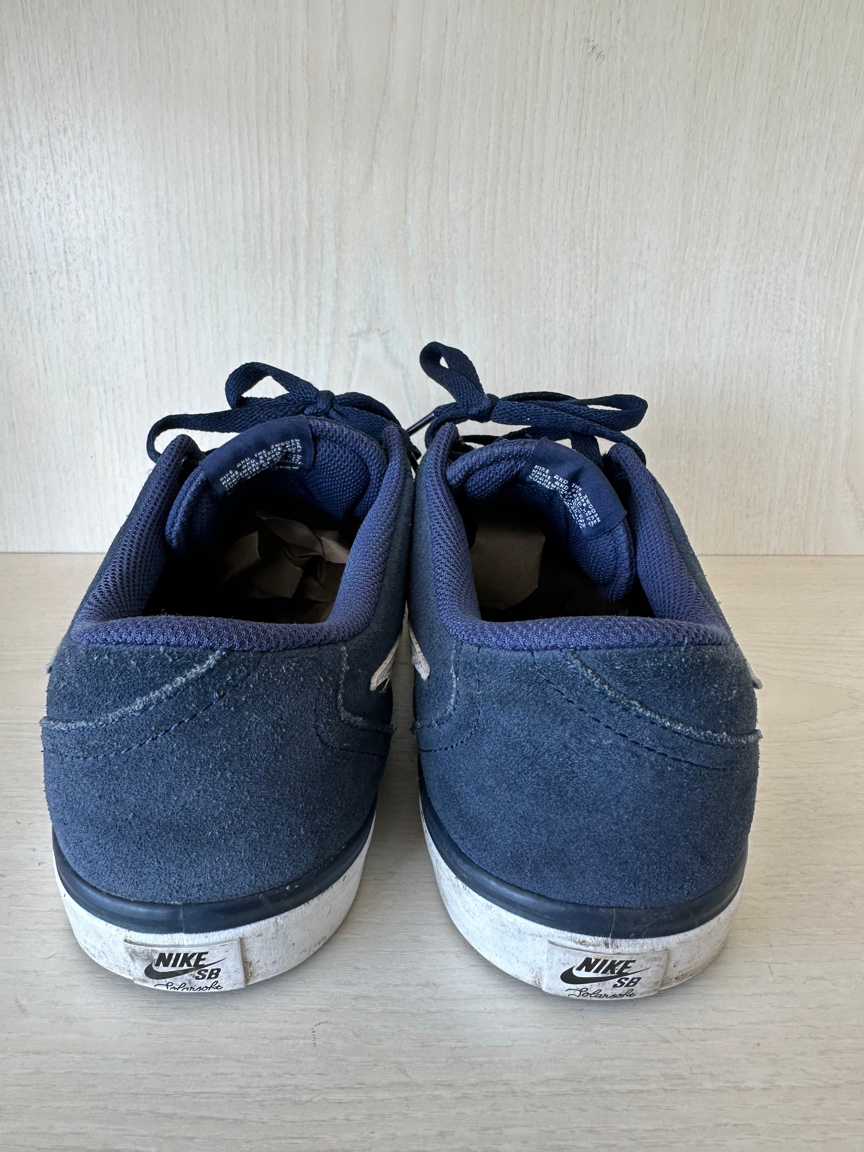 Nike SB Check Solarsoft – Midnight Navy – Gr. 44 EU/10 US – Guter Zustand