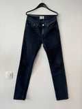 Acne Studios Ace Jeans 28/32 Blau-Schwarz – Guter Zustand