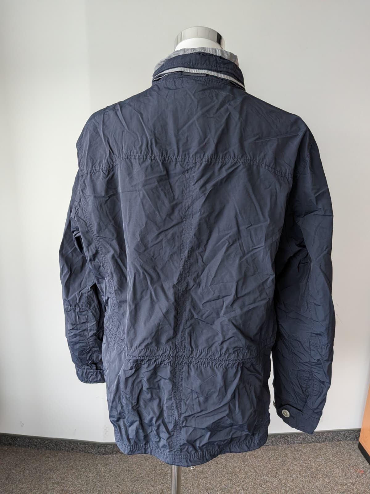 Bugatti Flexcity Men’s Jacket, Size 27 (EU 54 Short), Navy, Very Good