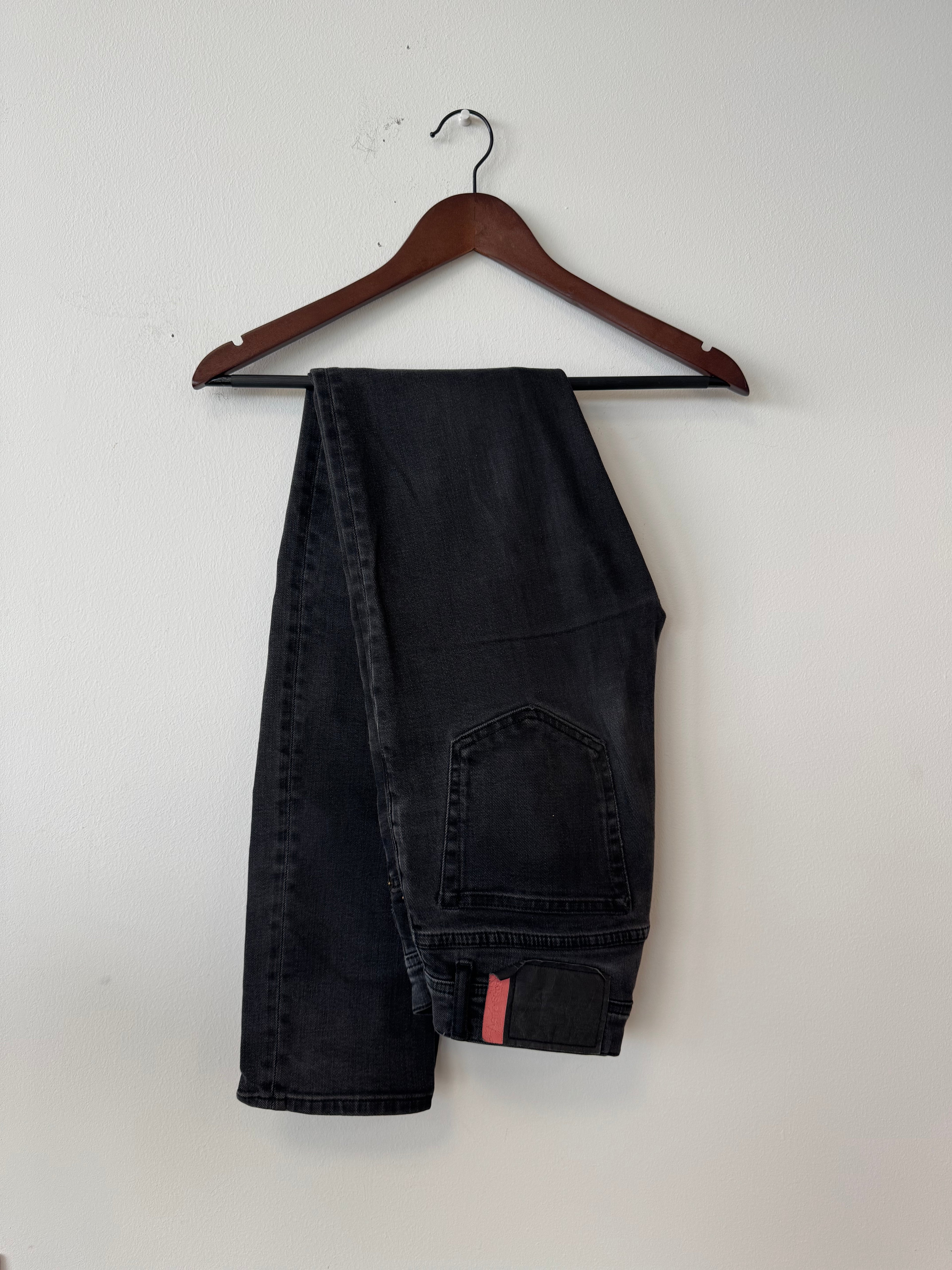 Acne Studios Blå Konst Skinny Jeans Schwarz W28 L32 – Guter Zustand