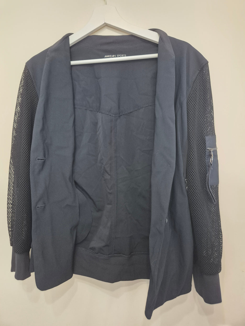 Marc Cain Sports Blazer LS 34.06 J04, N 6 (EU 42/44), Navy, Very Good