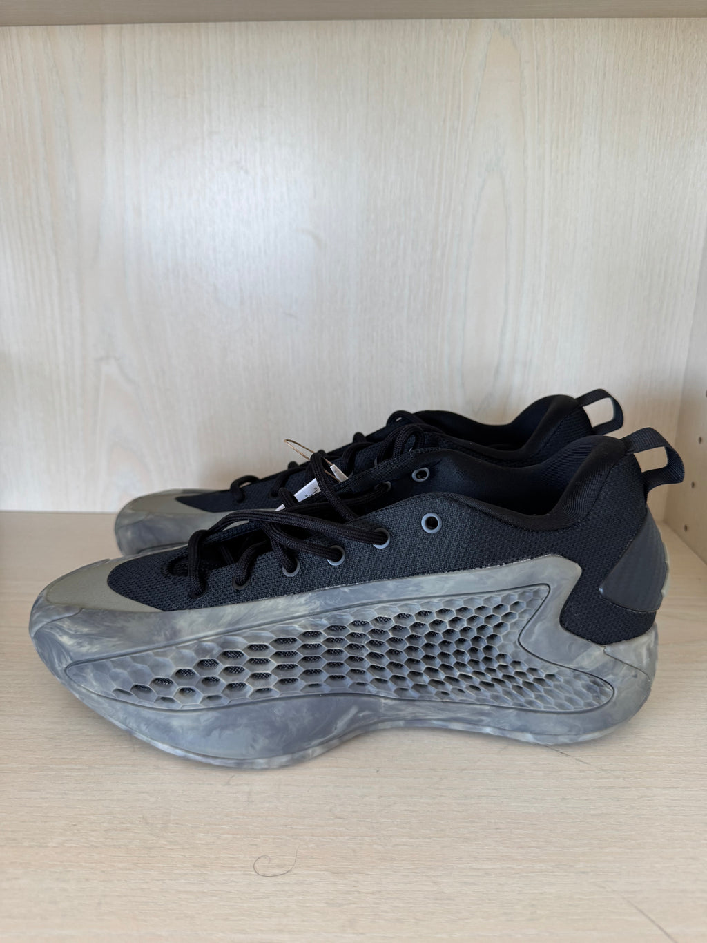 Adidas Anthony Edwards 1 Low Sneakers 42 EU Black/Grey New