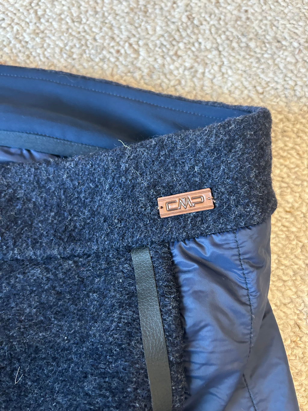 CMP Wooltech Outdoor Rock L – Wollmix, Navy Blue, sehr guter Zustand
