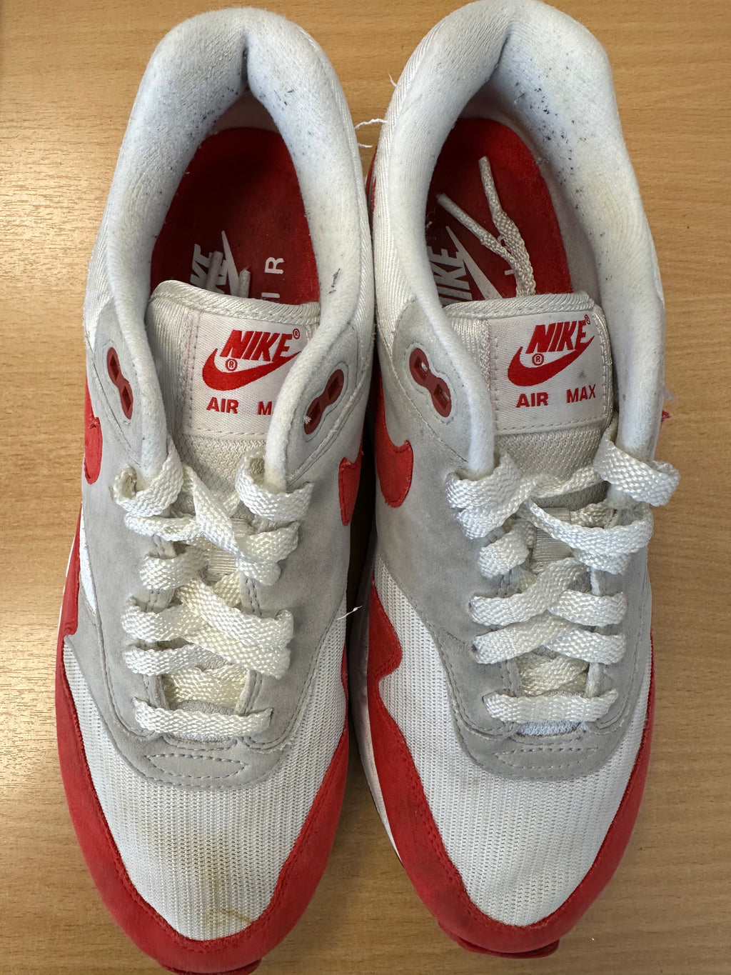 Nike Air Max 1 Anniversary University Red EU 42 Wie Neu