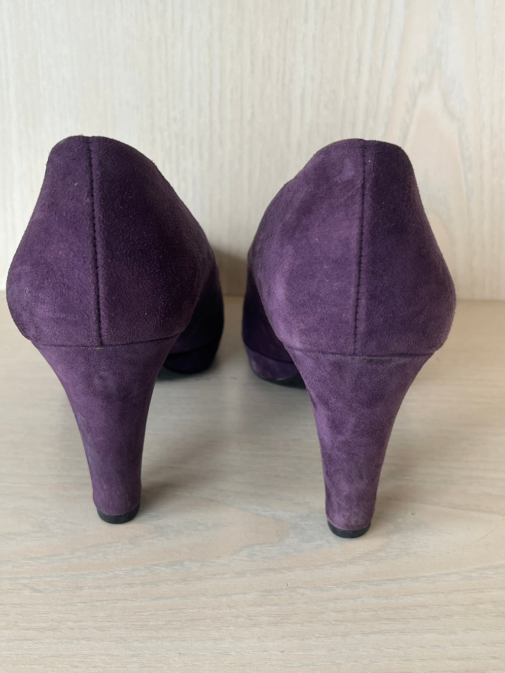 Paul Green Pumps Veloursleder dunkelviolett | EU 39 | sehr guter Zustand