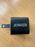 Anker PowerPort III Nano 20W USB-C Fast Charger Black Compact Very Good