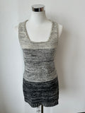 D&G Dolce & Gabbana Wool Sleeveless Tunic Vest L – Gray Gradient, Very Good