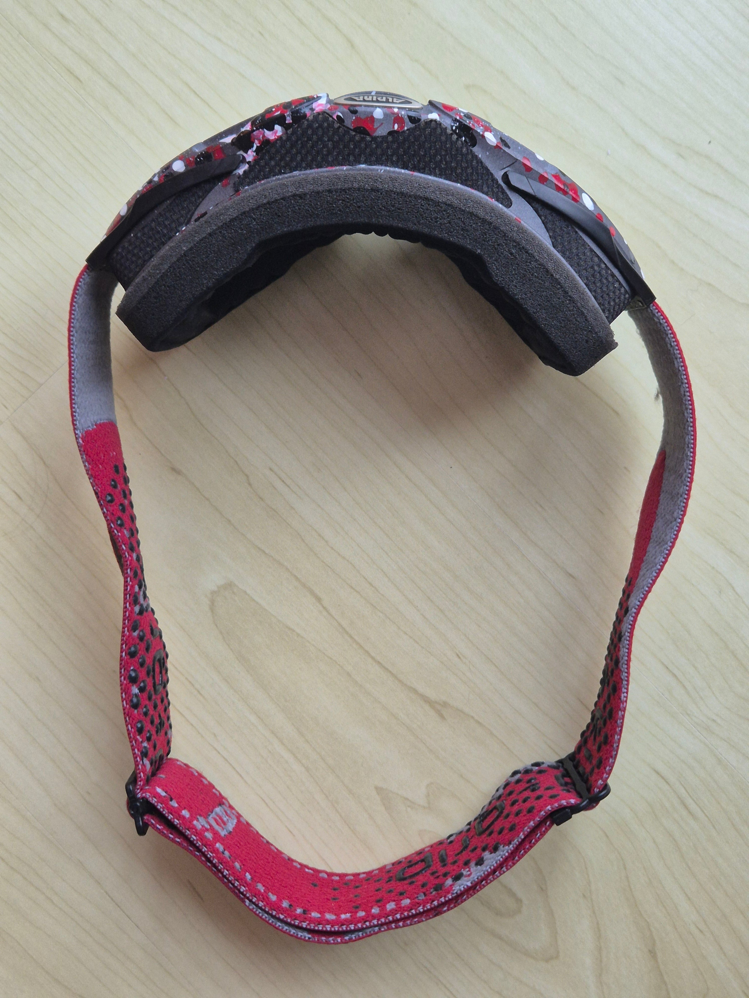 Alpina Cybric HM Ski Goggles Hybrid Mirror Red/Black Universal – Normal Use