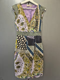 Etro Patchwork Kleid Multicolor IT 40 / EU 36 – Sehr guter Zustand