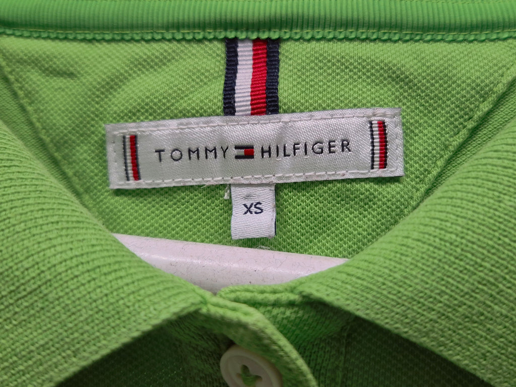 Tommy Hilfiger Classic Polo – XS – Grün – Guter Zustand