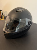Mattschwarz Integralhelm | Größe L (59-60) | ECE 22.05 | Sehr gut | Sting
