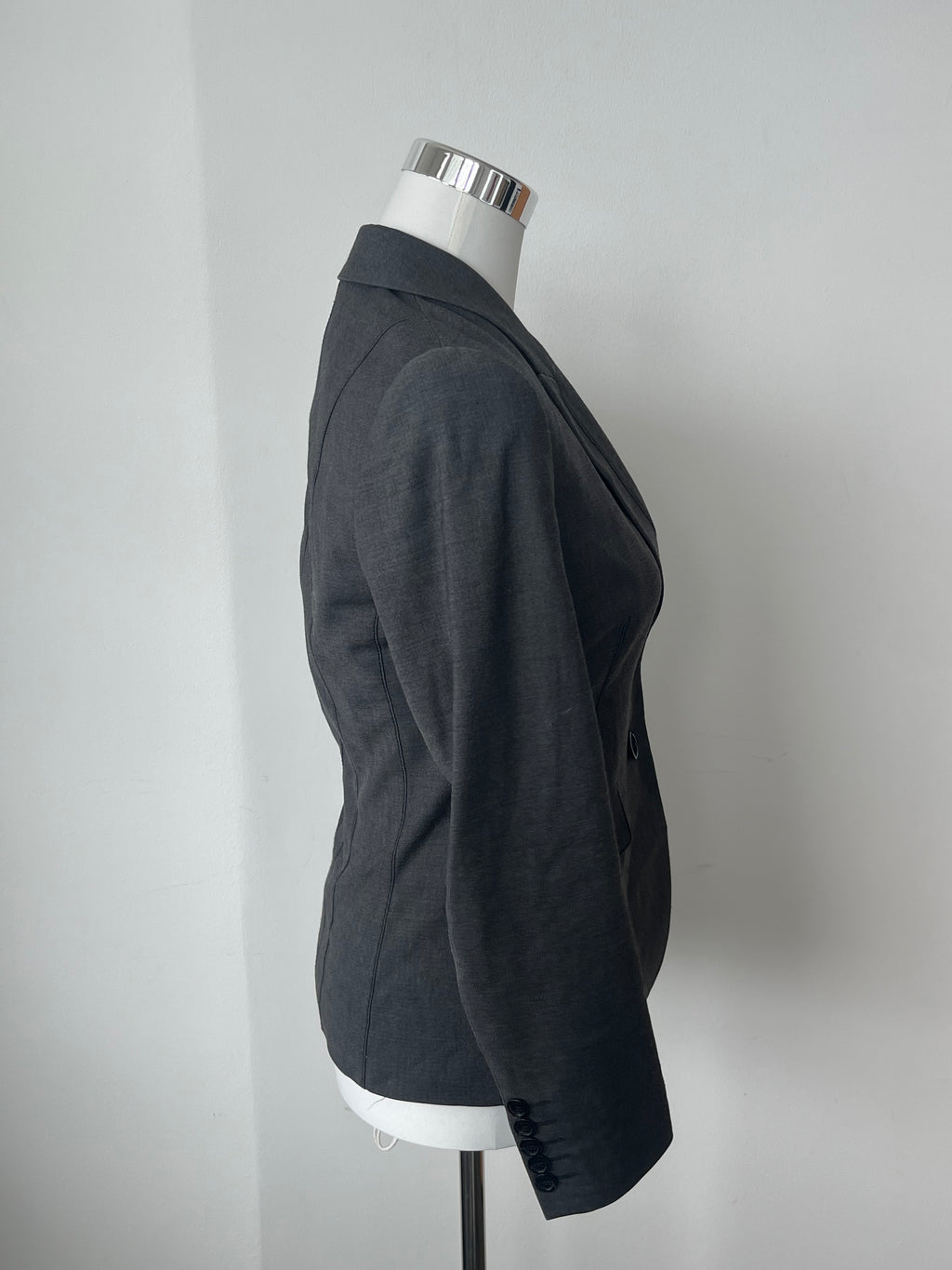 Esprit Collection Damen Blazer – Grau, Gr. 36, guter Zustand