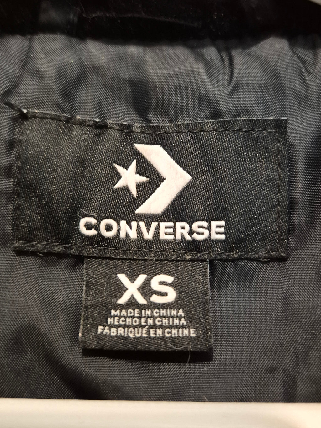 Converse x Miley Cyrus Cropped Puffer Jacket Black, Size M, Very Good