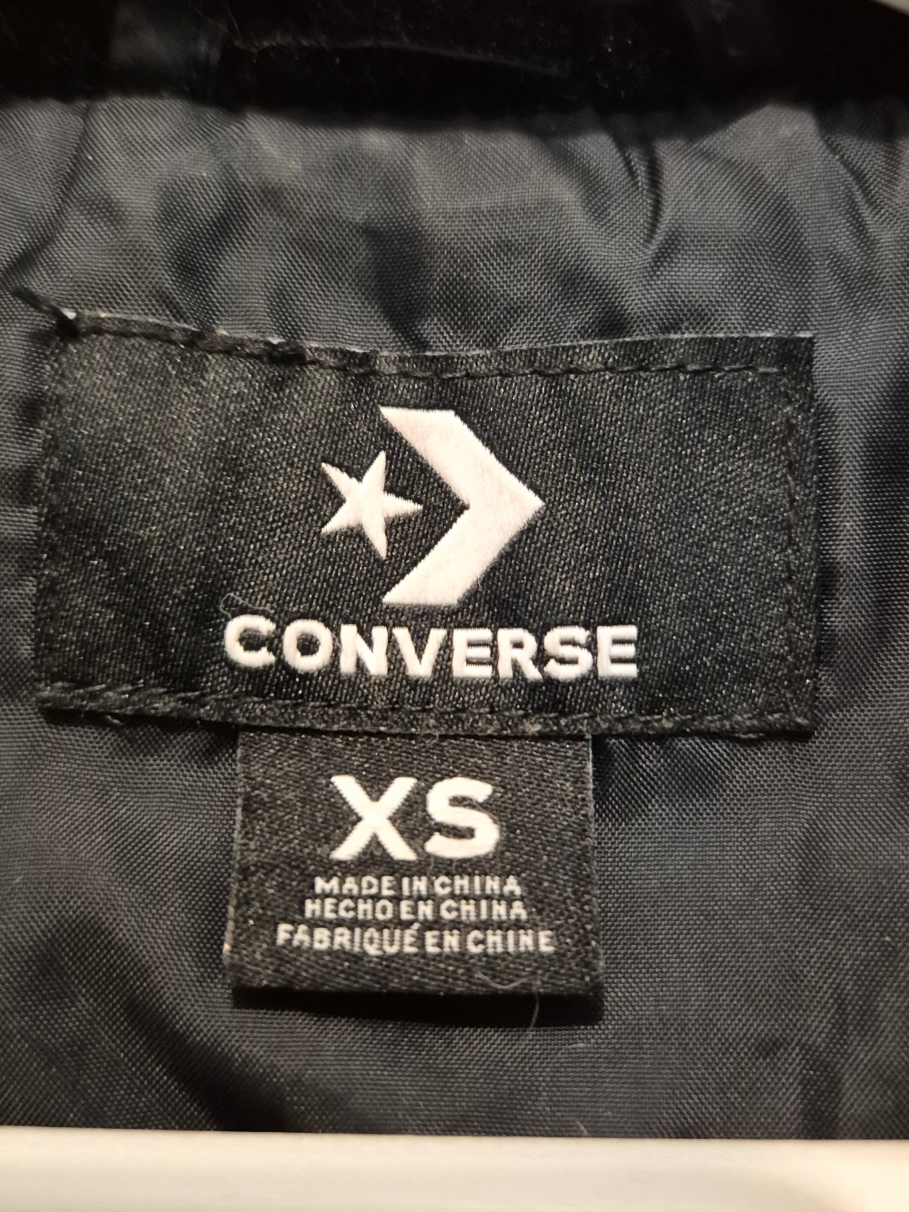 Converse x Miley Cyrus Cropped Puffer Jacket Black, Size M, Very Good