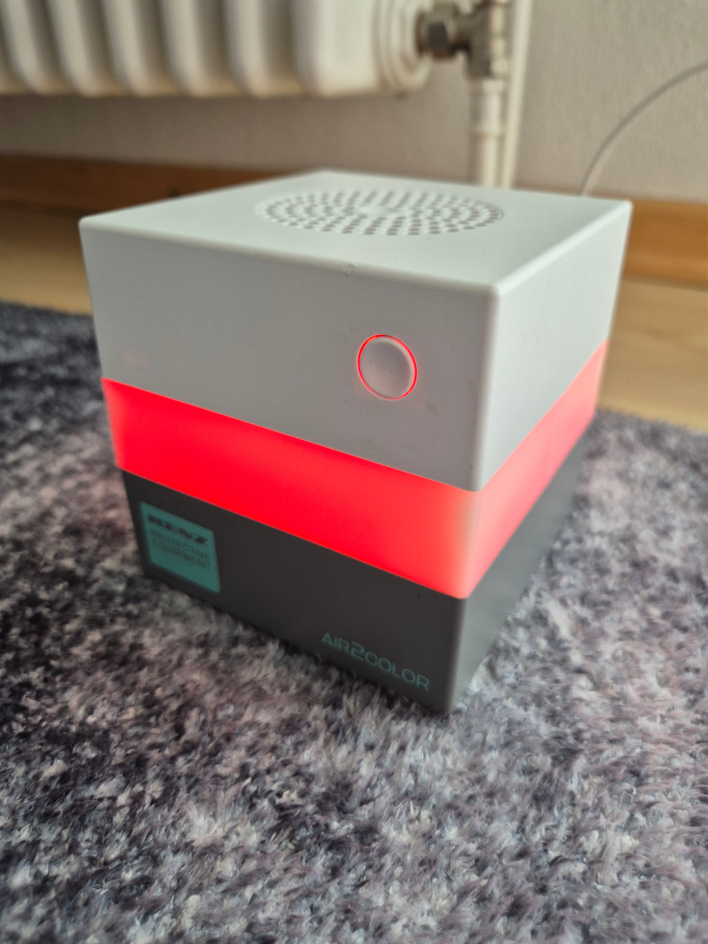 RENZ AIR2COLOR CO₂ Monitor, Kompakt, Weiß/Grau, Sehr guter Zustand