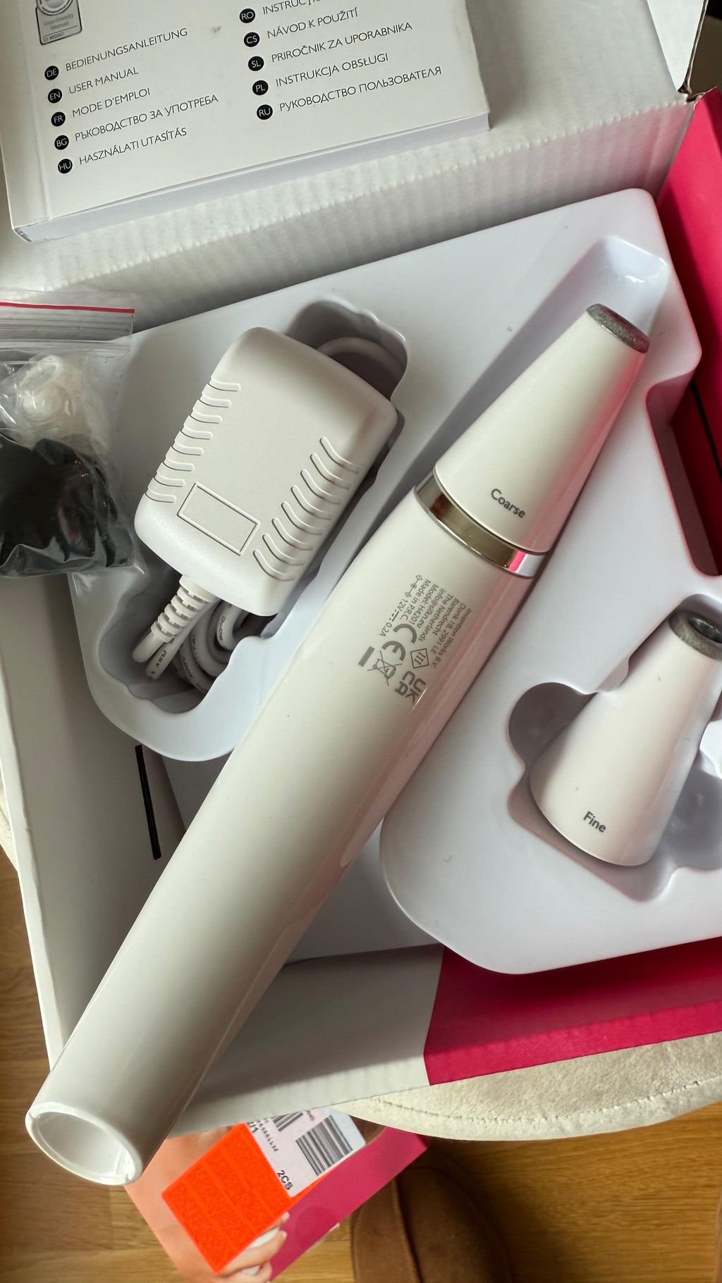 Silk’n ReVit Essential Microdermabrasion Diamantpeeling Weiß | Sehr Gut | Boxed