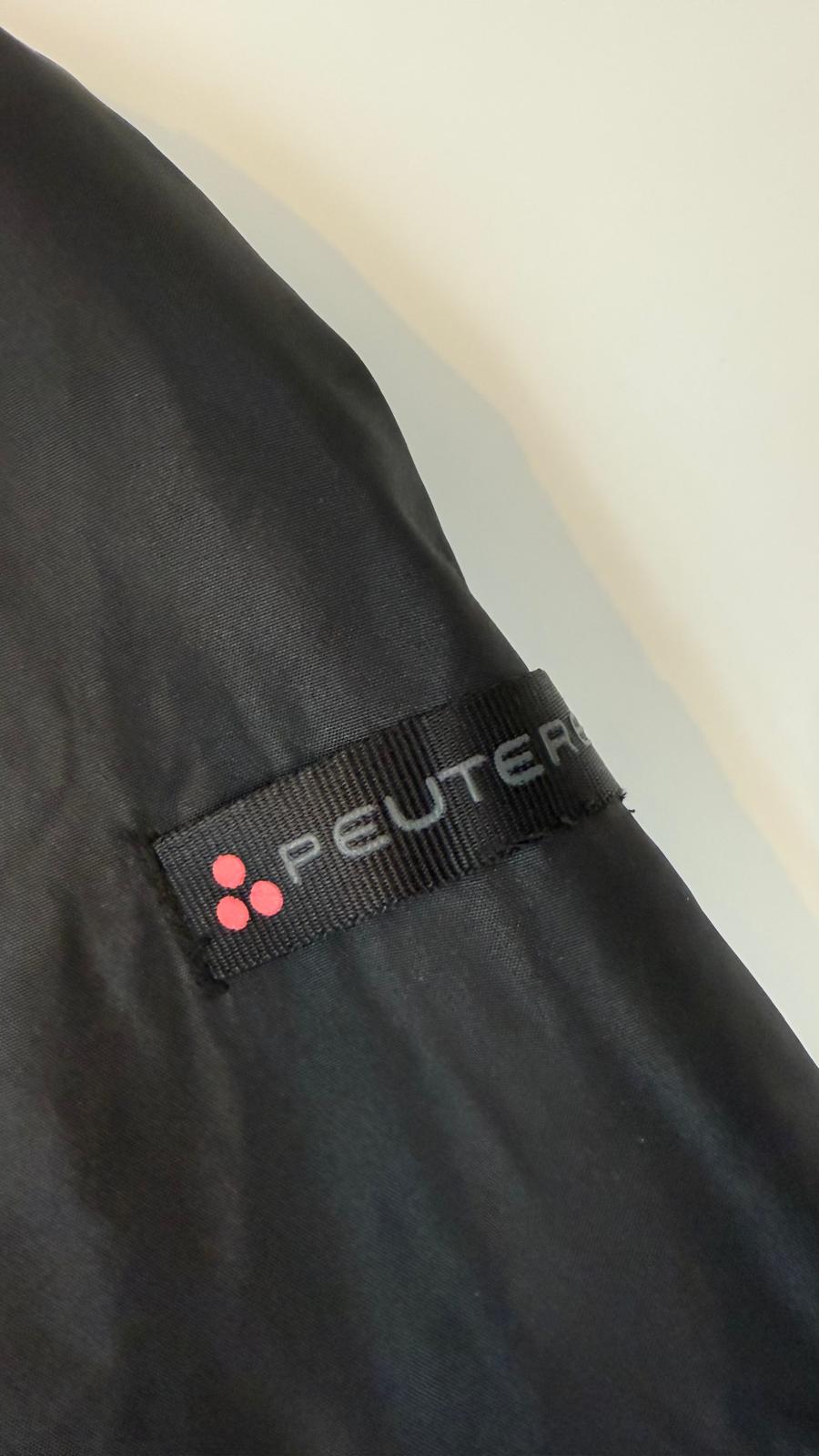 Peuterey Herren Daunenjacke IT 54 Schwarz | Gänsedaune | Guter Zustand