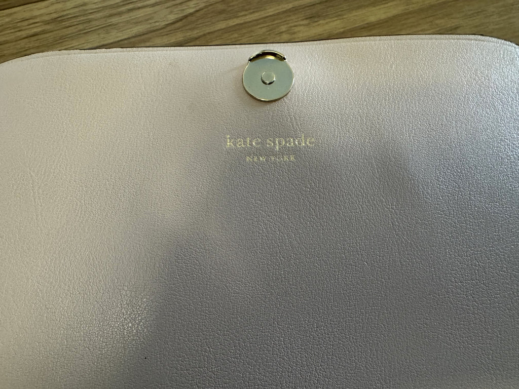 Kate Spade Madison Saddle Bag schwarz Leder Crossbody Mittel – sehr guter Zustand