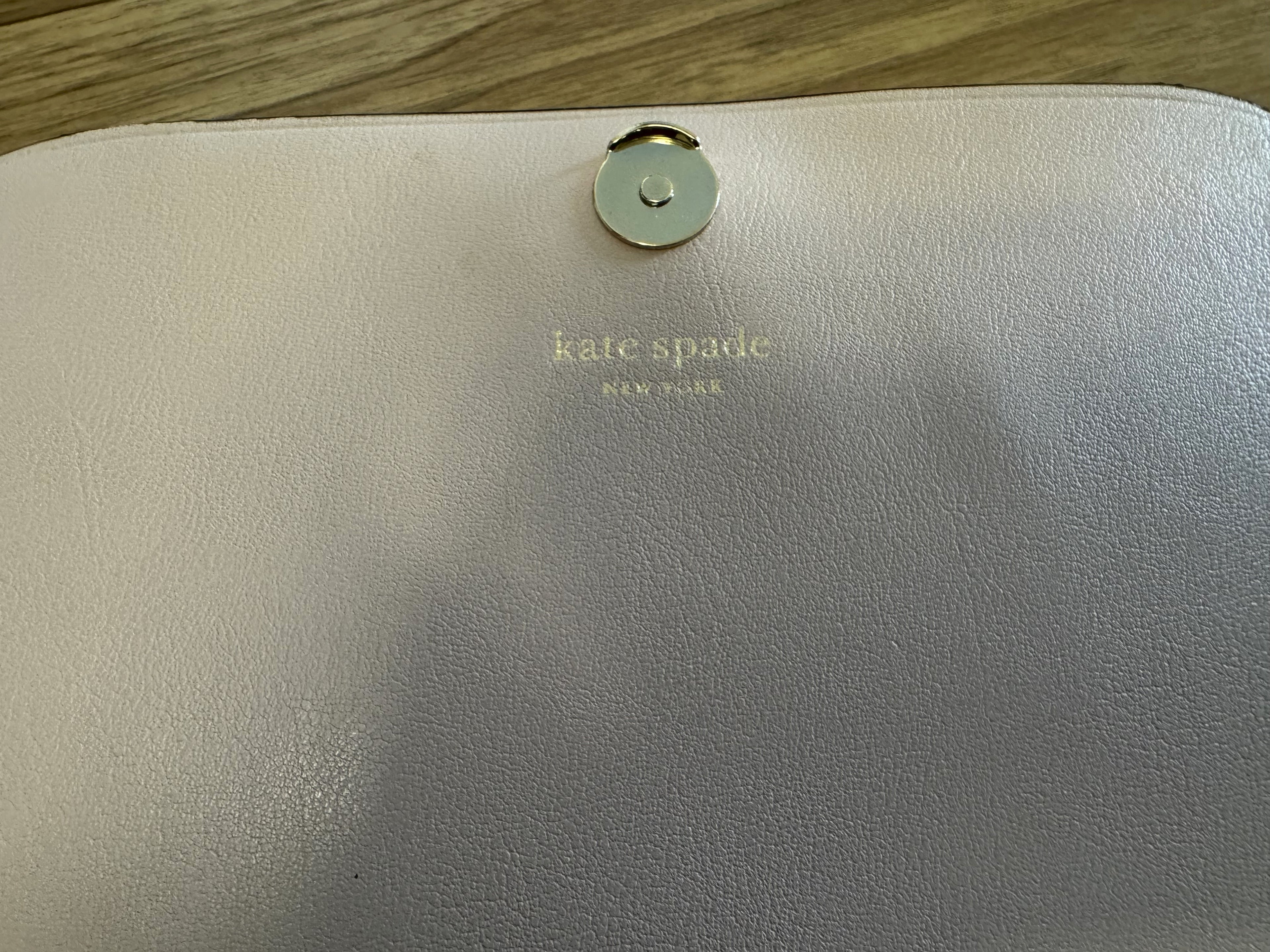 Kate Spade Madison Saddle Bag schwarz Leder Crossbody Mittel – sehr guter Zustand